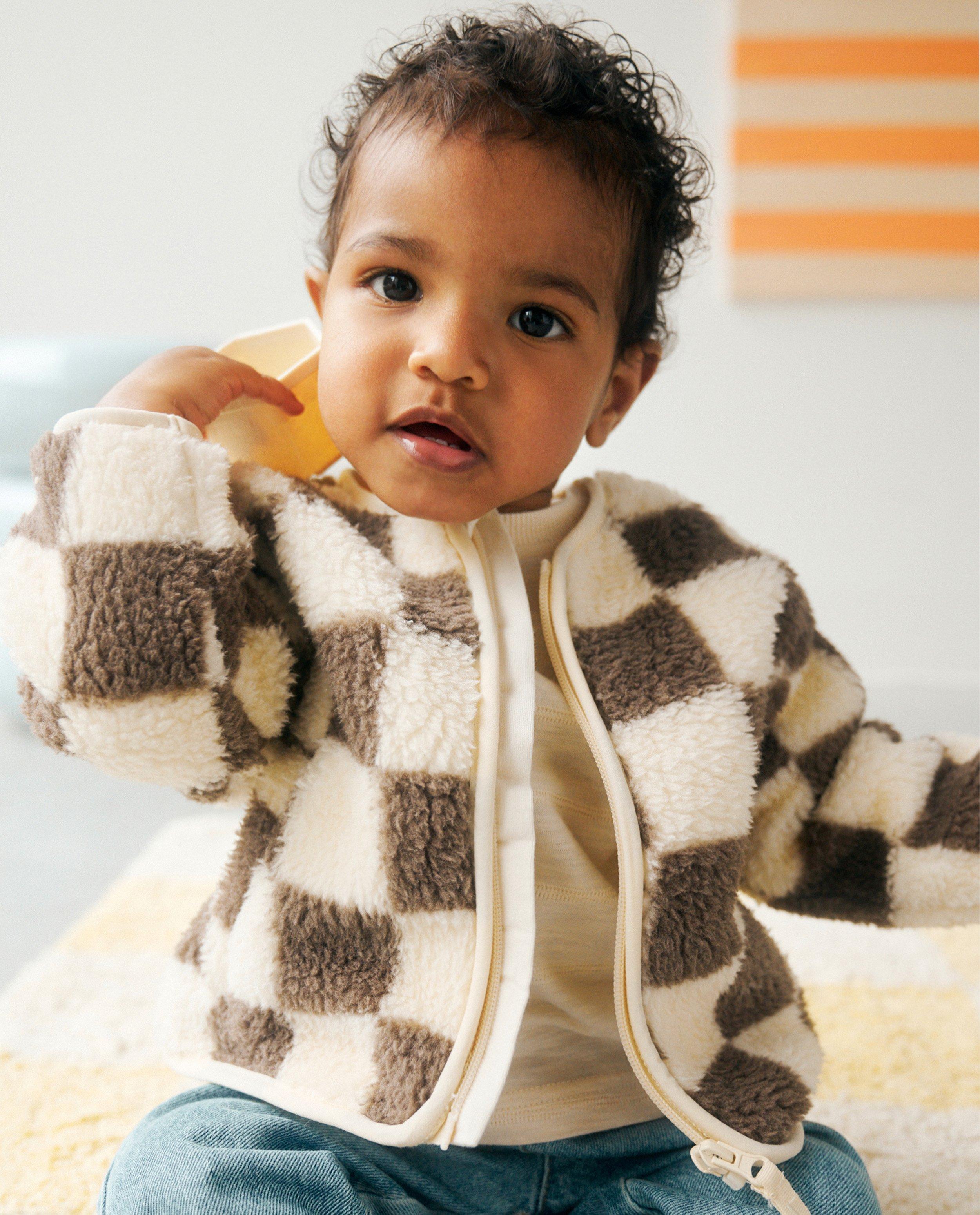 Teddy vest van 100% gerecycleerd polyester, baby - null - Familystories