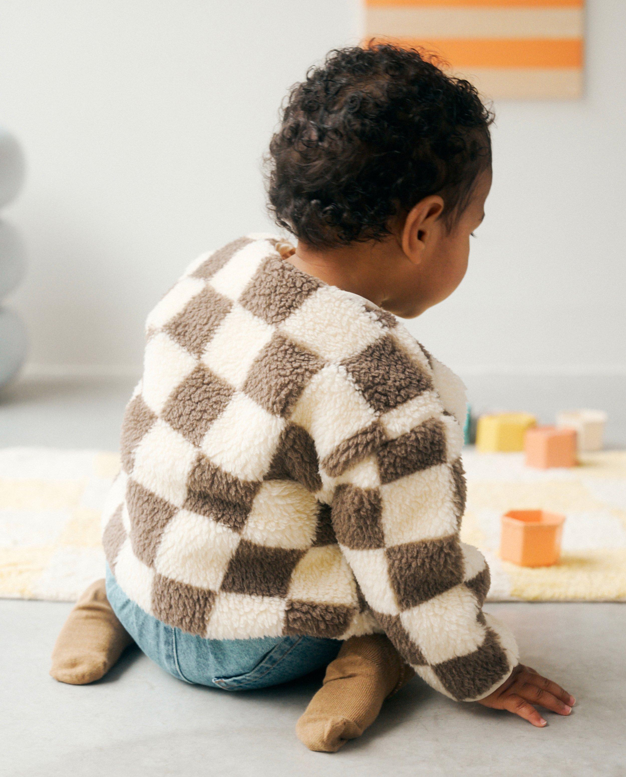 Blazers - Teddy vest van 100% gerecycleerd polyester, baby