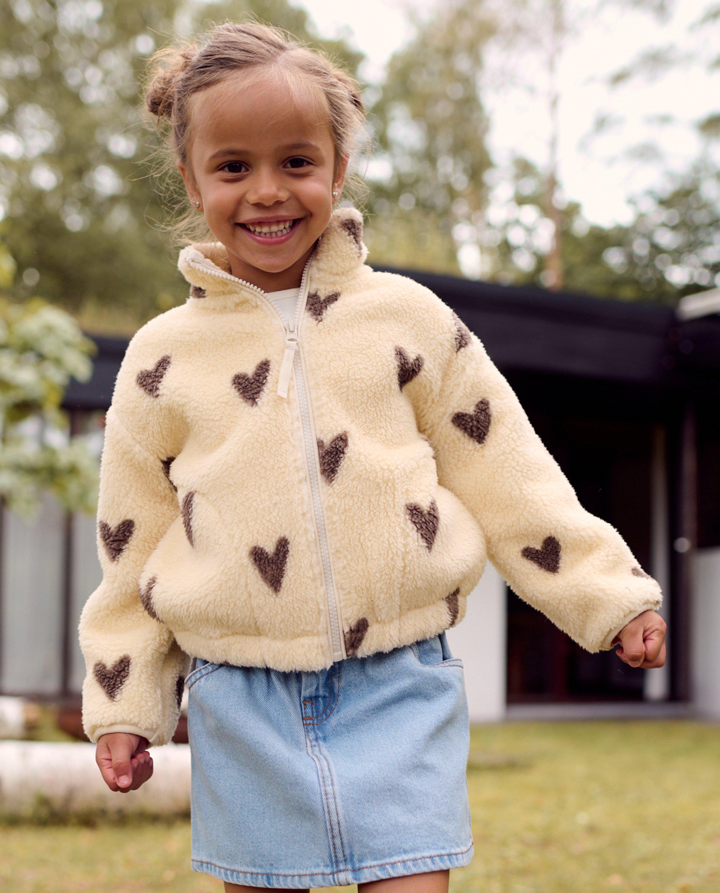 Teddy vest van 100% gerecycleerd polyester, 2-7 jaar - null - Familystories