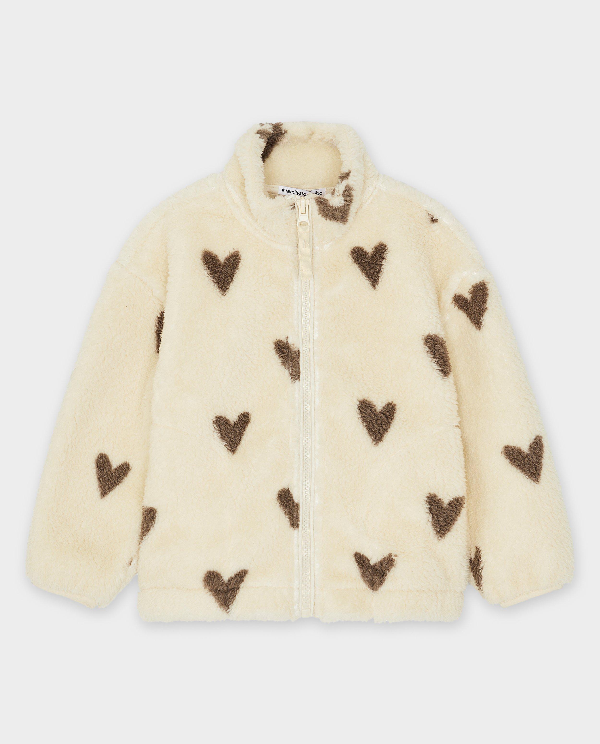Cardigan - Teddy vest van 100% gerecycleerd polyester, 2-7 jaar