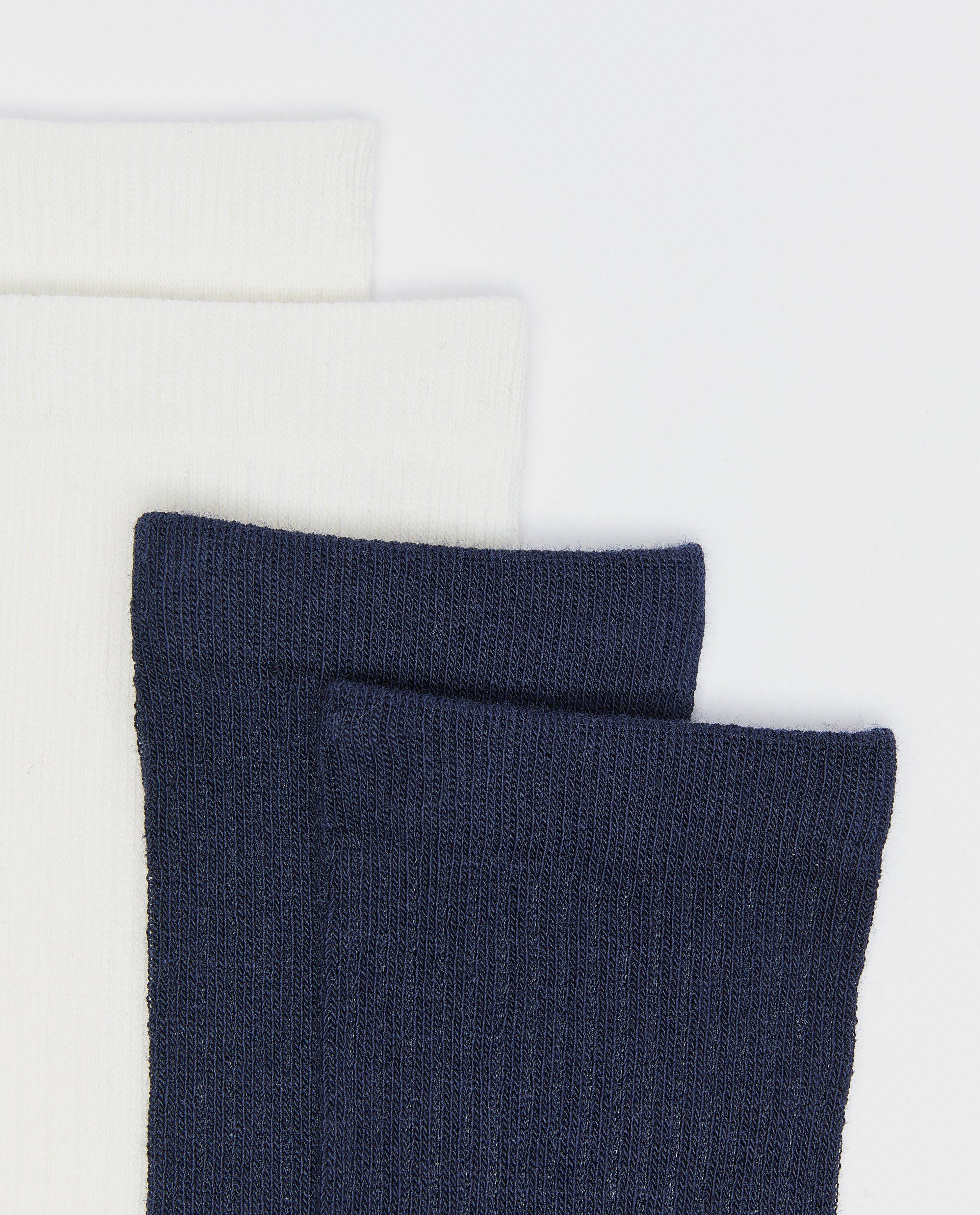 Set van 2 paar kniekousen, schooluniform - Product Detail - donkerblauw - afbeelding nummer 2