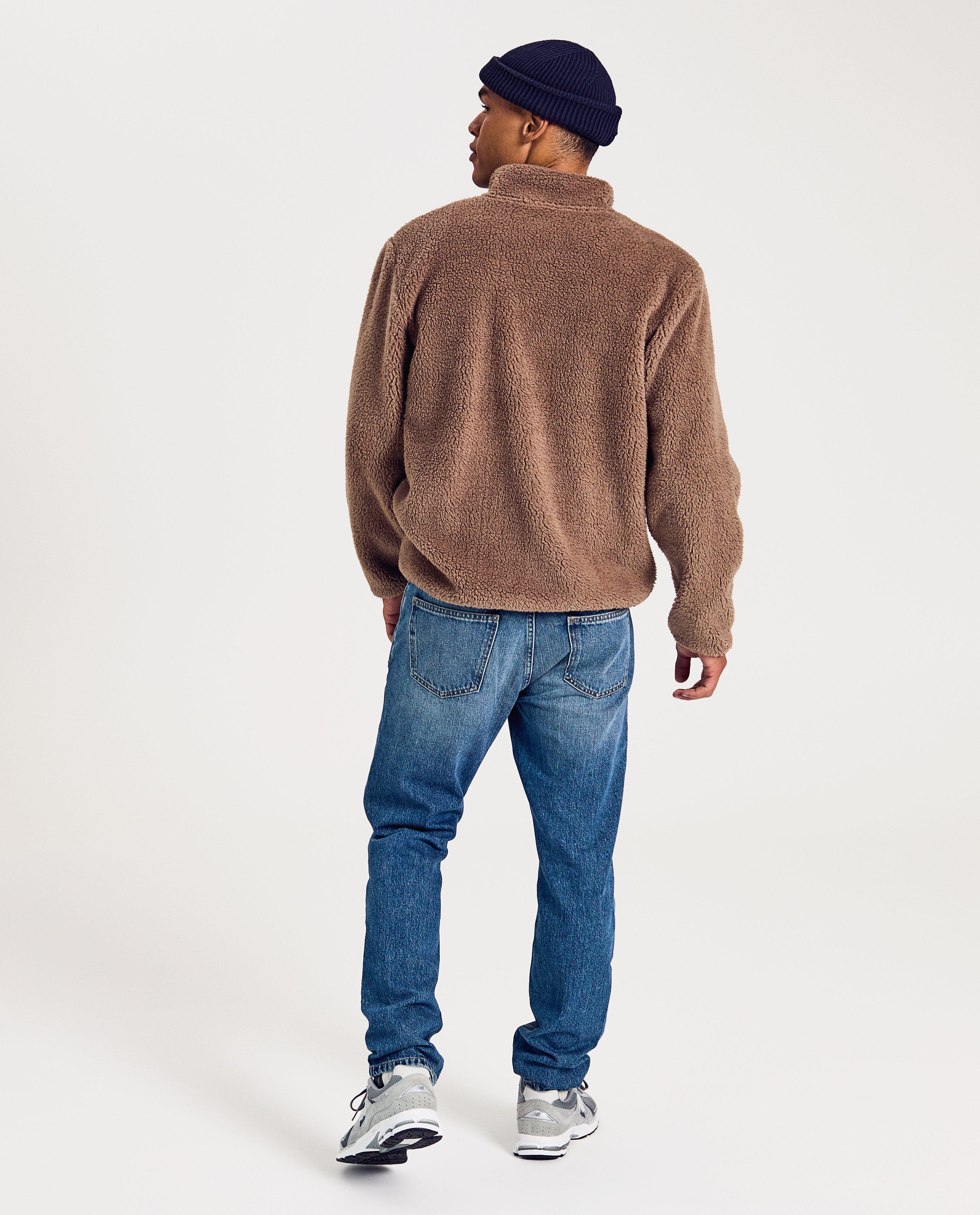 Teddy vest van 100% gerecycleerd polyester, heren - Product Detail - bruin - afbeelding nummer 3