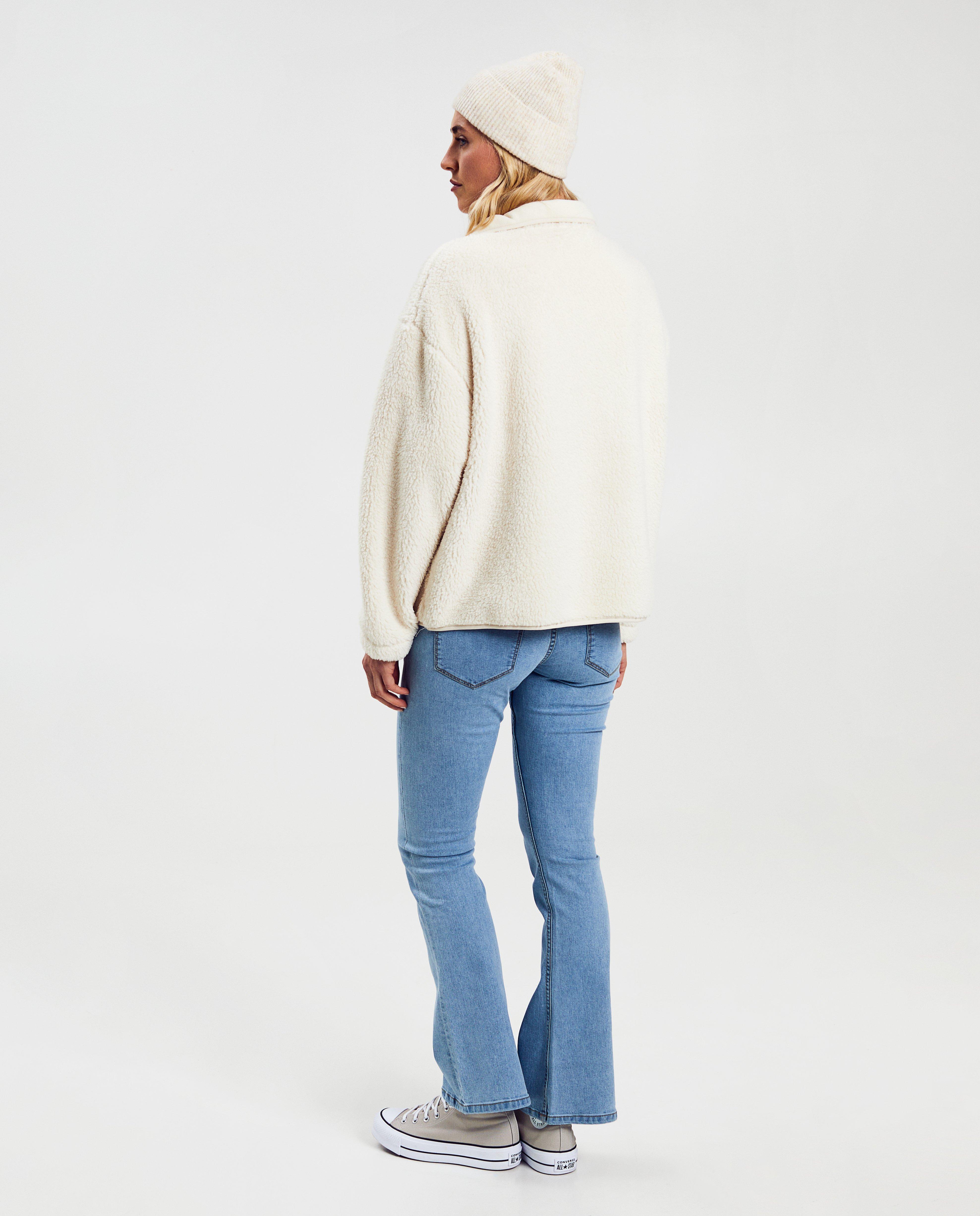 Cardigan - Teddy vest van 100% gerecycleerd polyester, dames