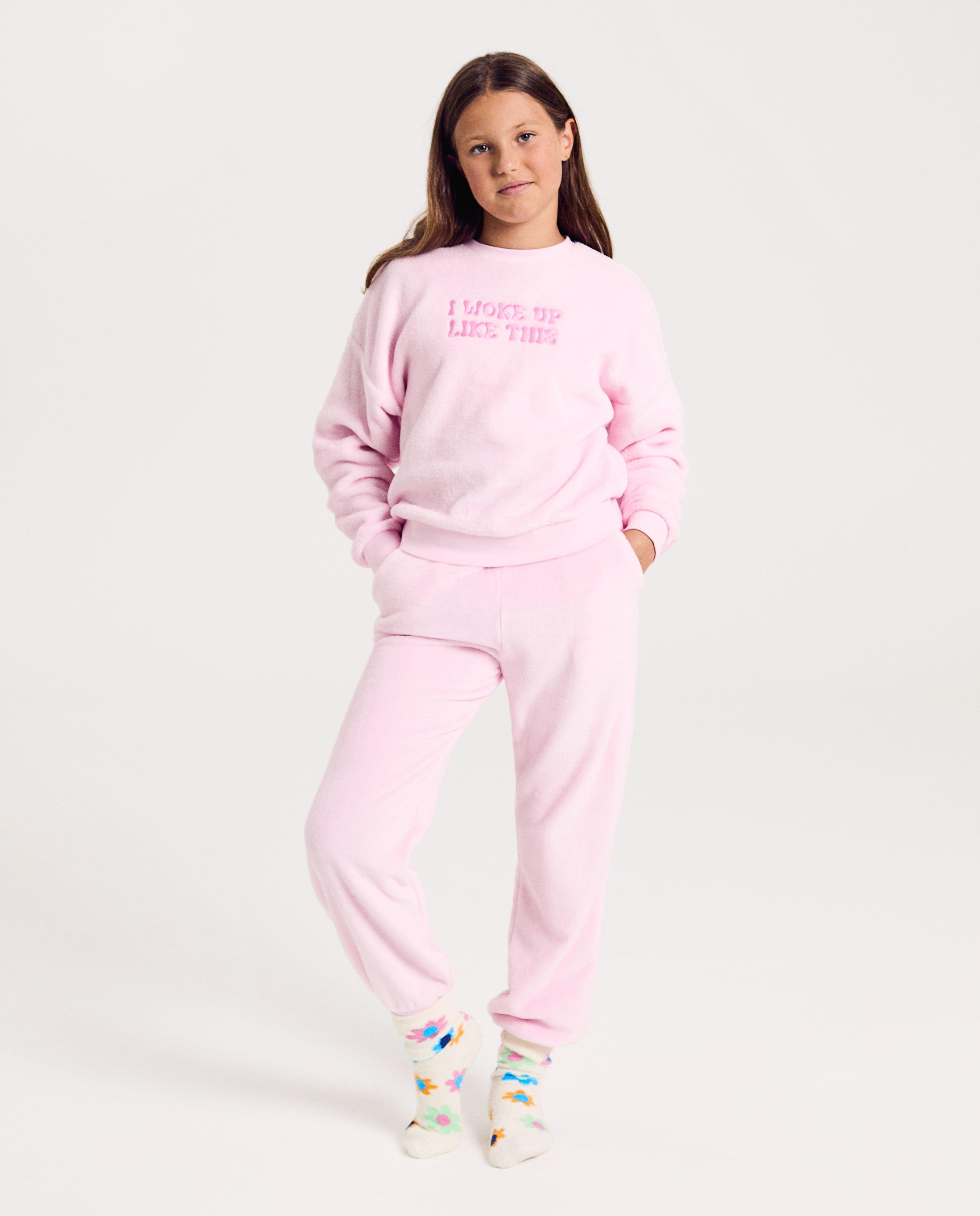 Fleece pyjama met backprint - null - Fish & Chips