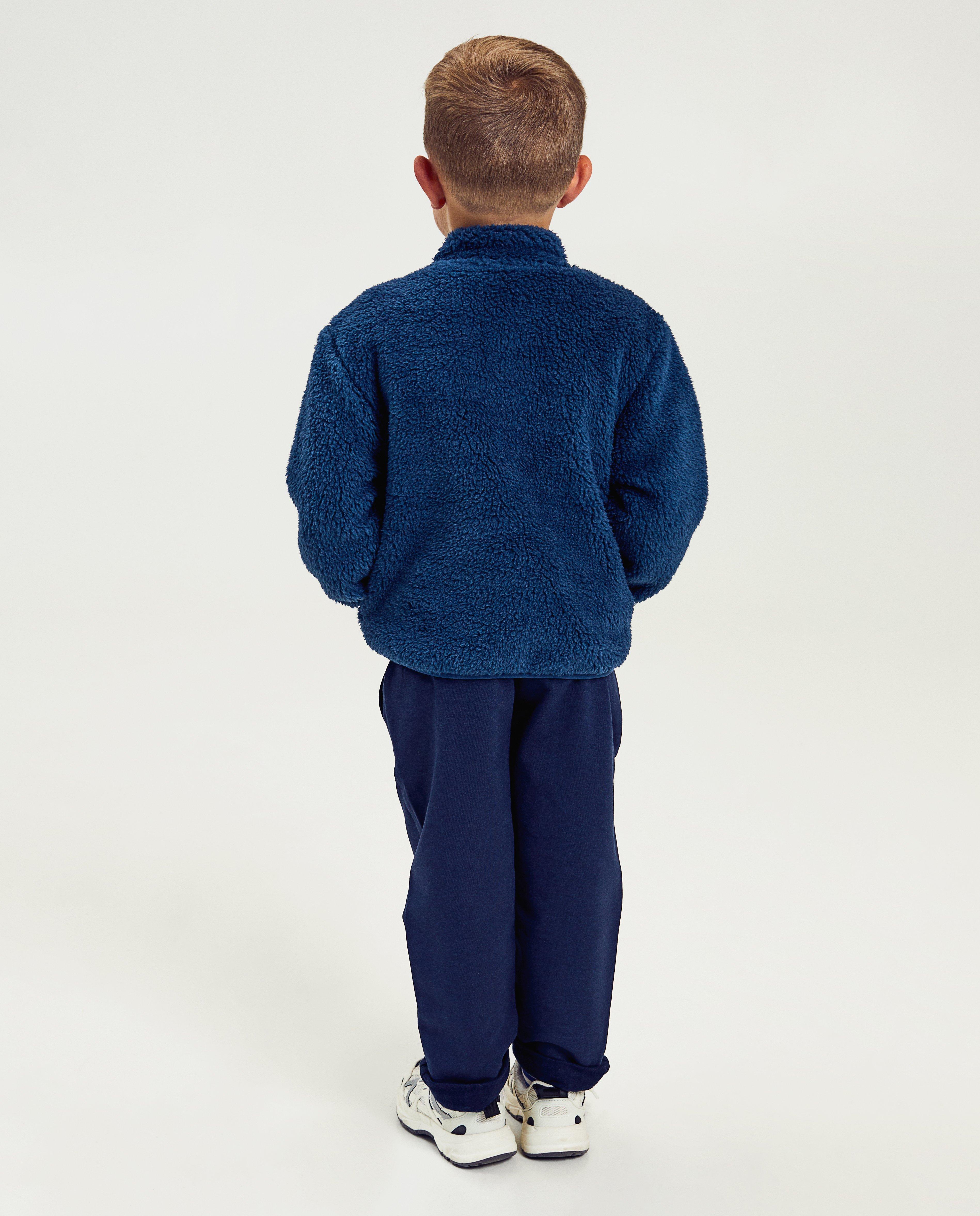 Cardigan - Teddy vest van 100% gerecycleerd polyester, 2-7 jaar