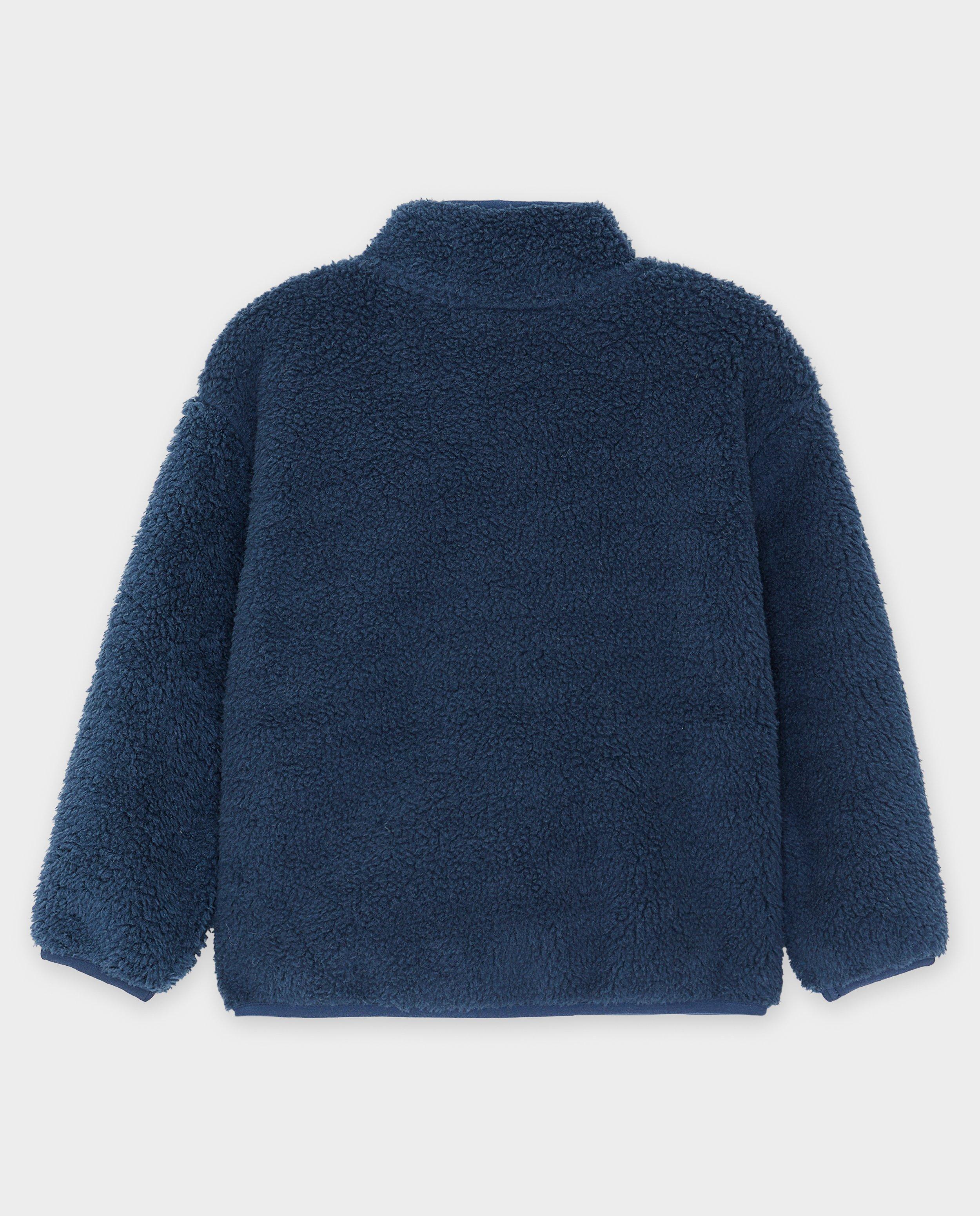 Cardigan - Teddy vest van 100% gerecycleerd polyester, 2-7 jaar