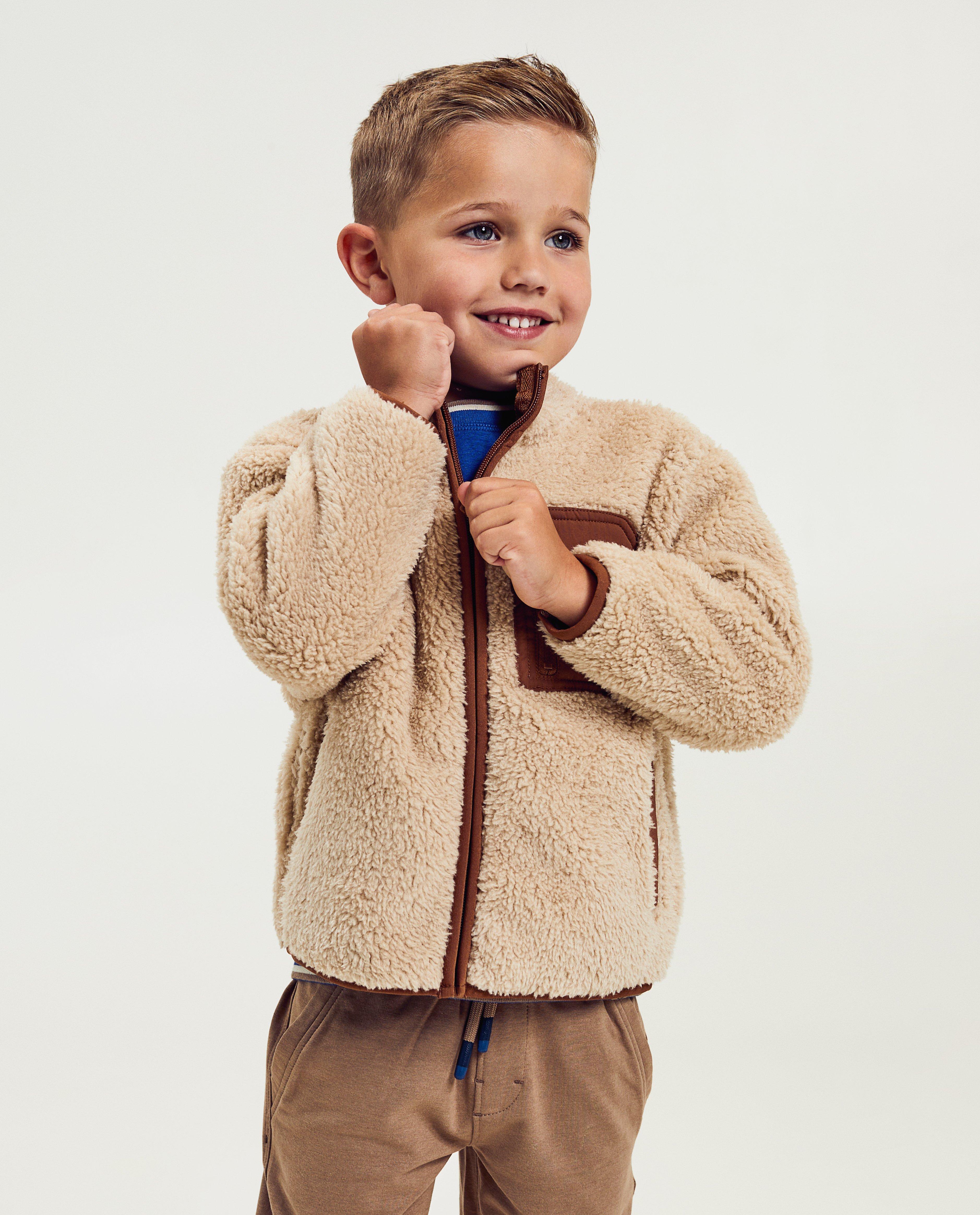 Gilet en peluche 100 % polyester recyclé, 2-7 ans - null - Kidz Nation
