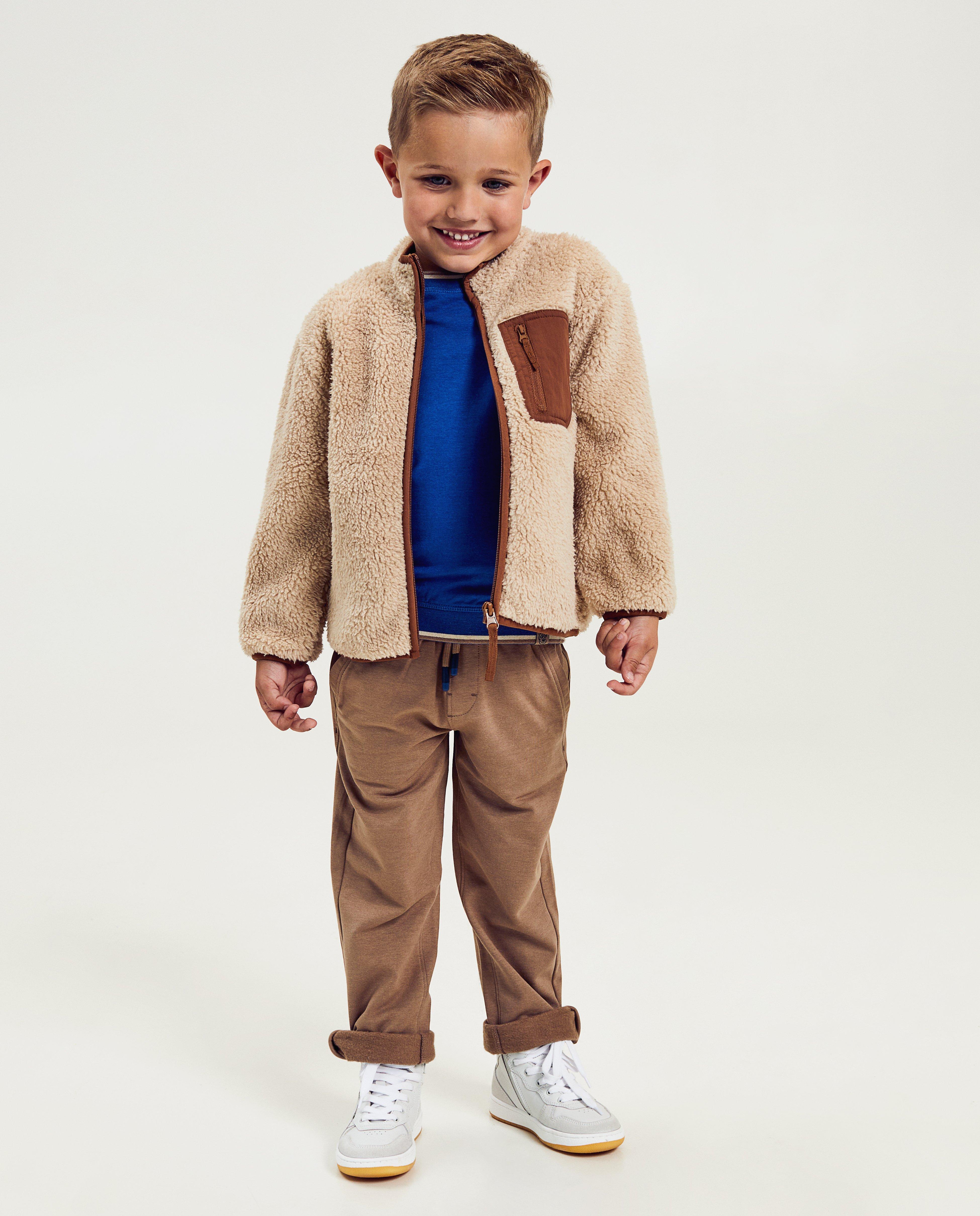 Cardigans - Gilet en peluche 100 % polyester recyclé, 2-7 ans