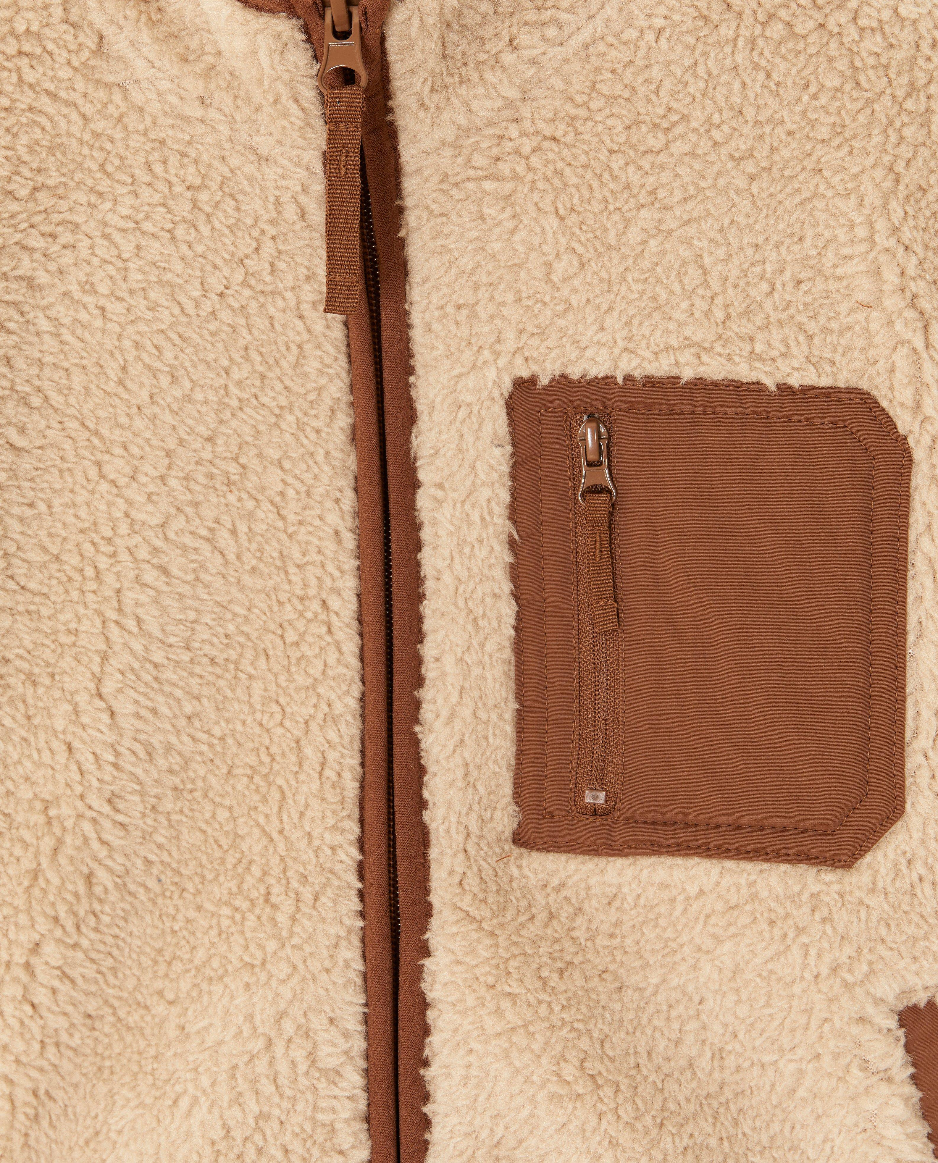 Cardigans - Gilet en peluche 100 % polyester recyclé, 2-7 ans