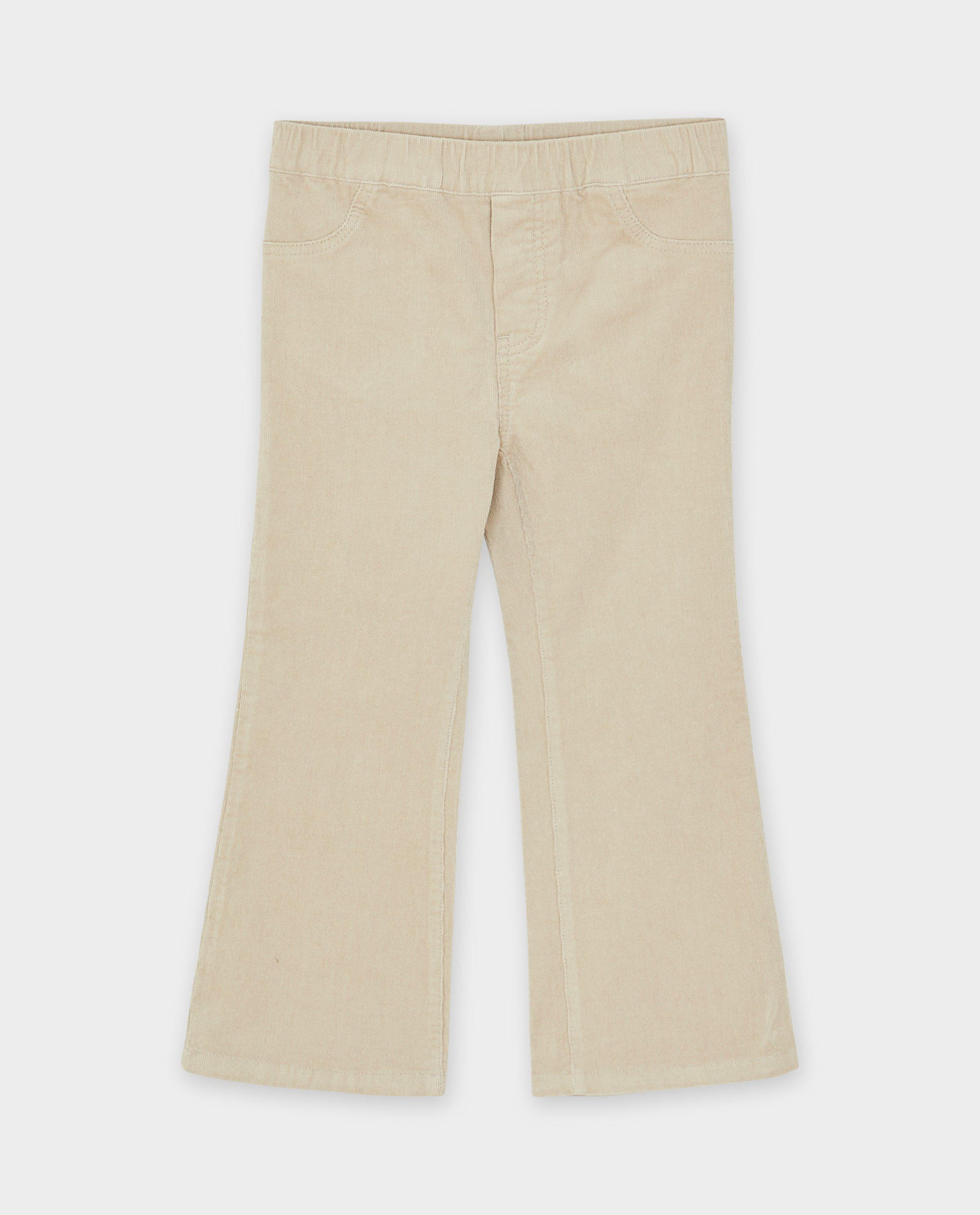 Pantalons - Pantalon en fin velours côtelé, coupe bootcut