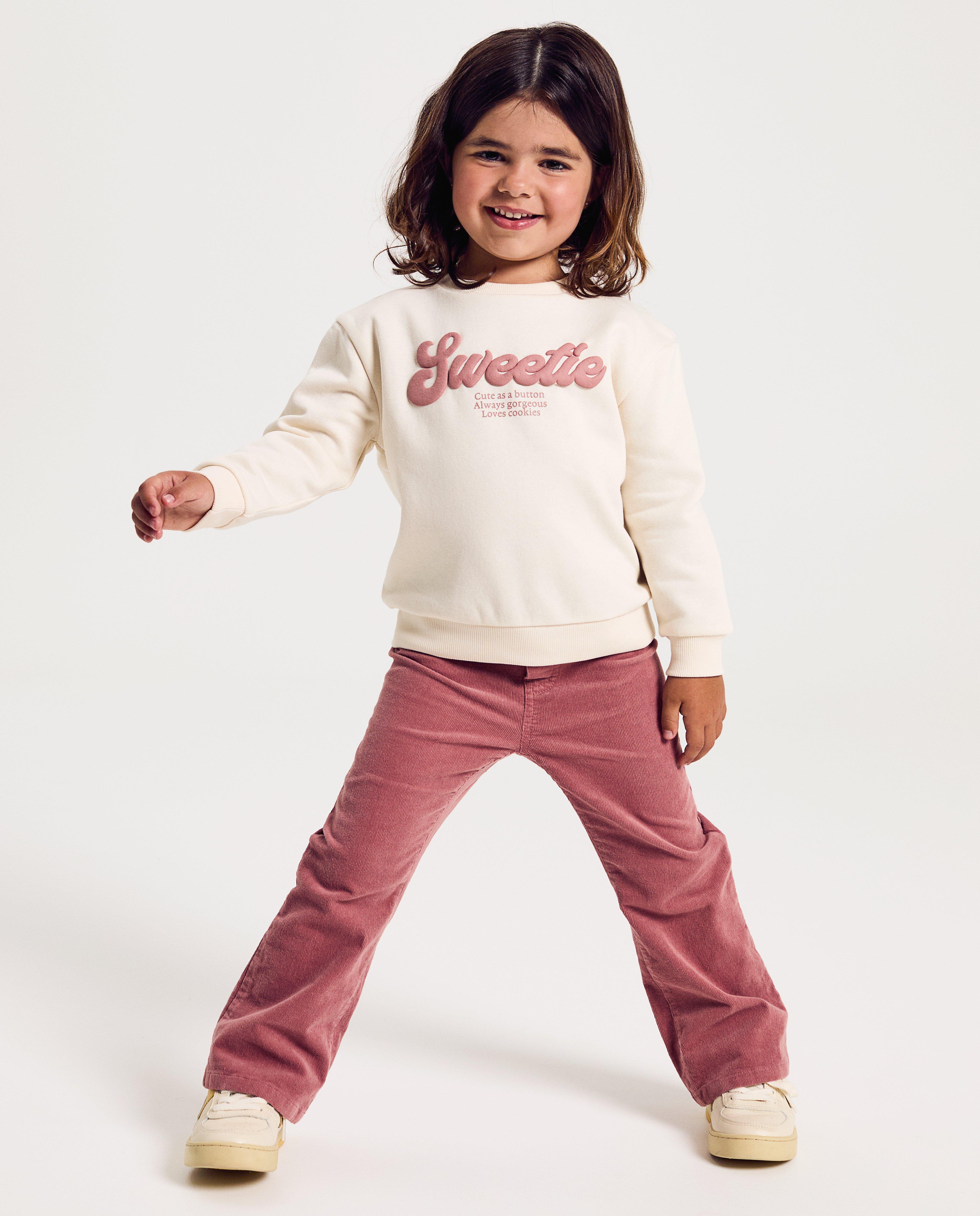 Pantalon en fin velours côtelé, coupe bootcut - null - Besties