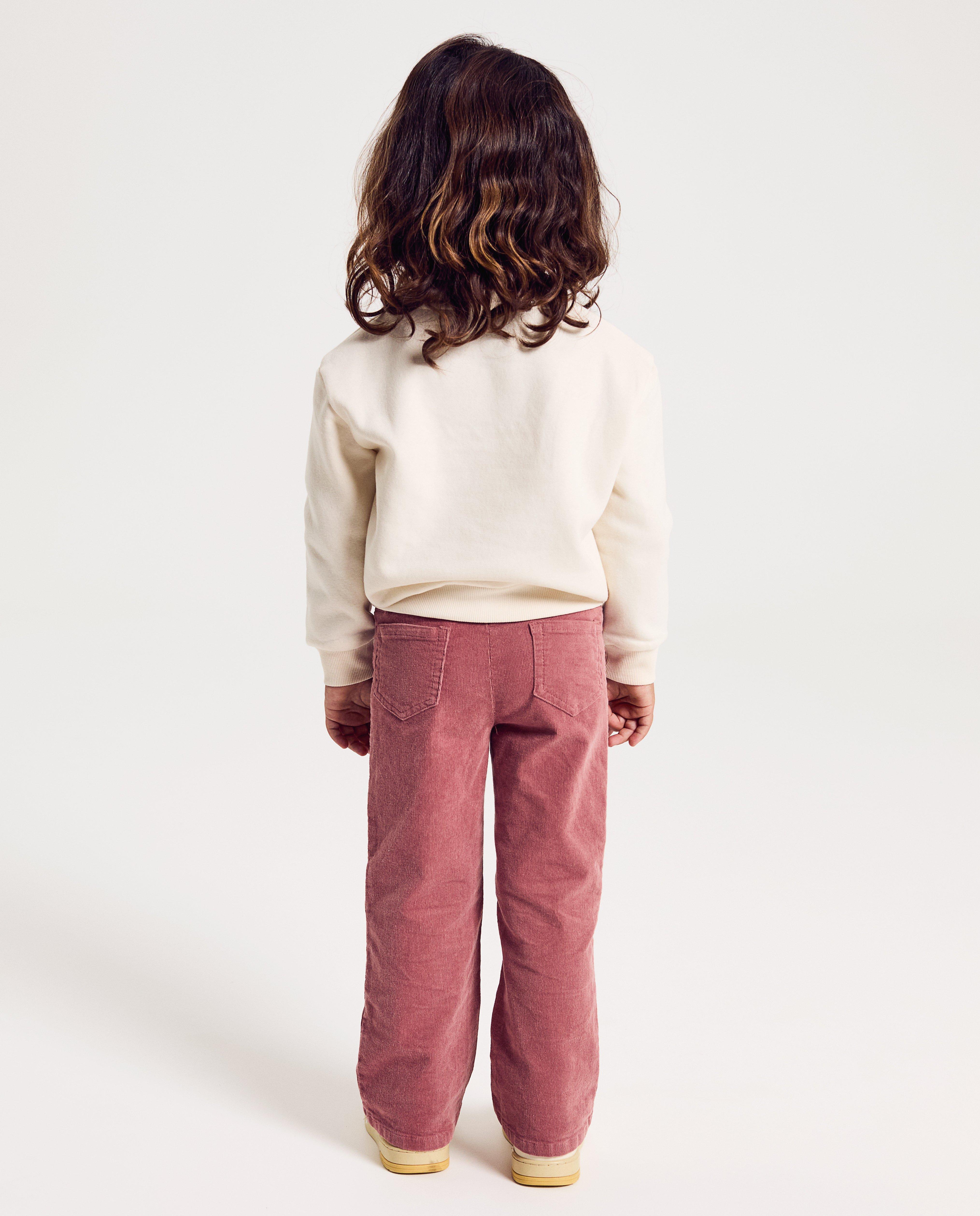 Pantalons - Pantalon en fin velours côtelé, coupe bootcut