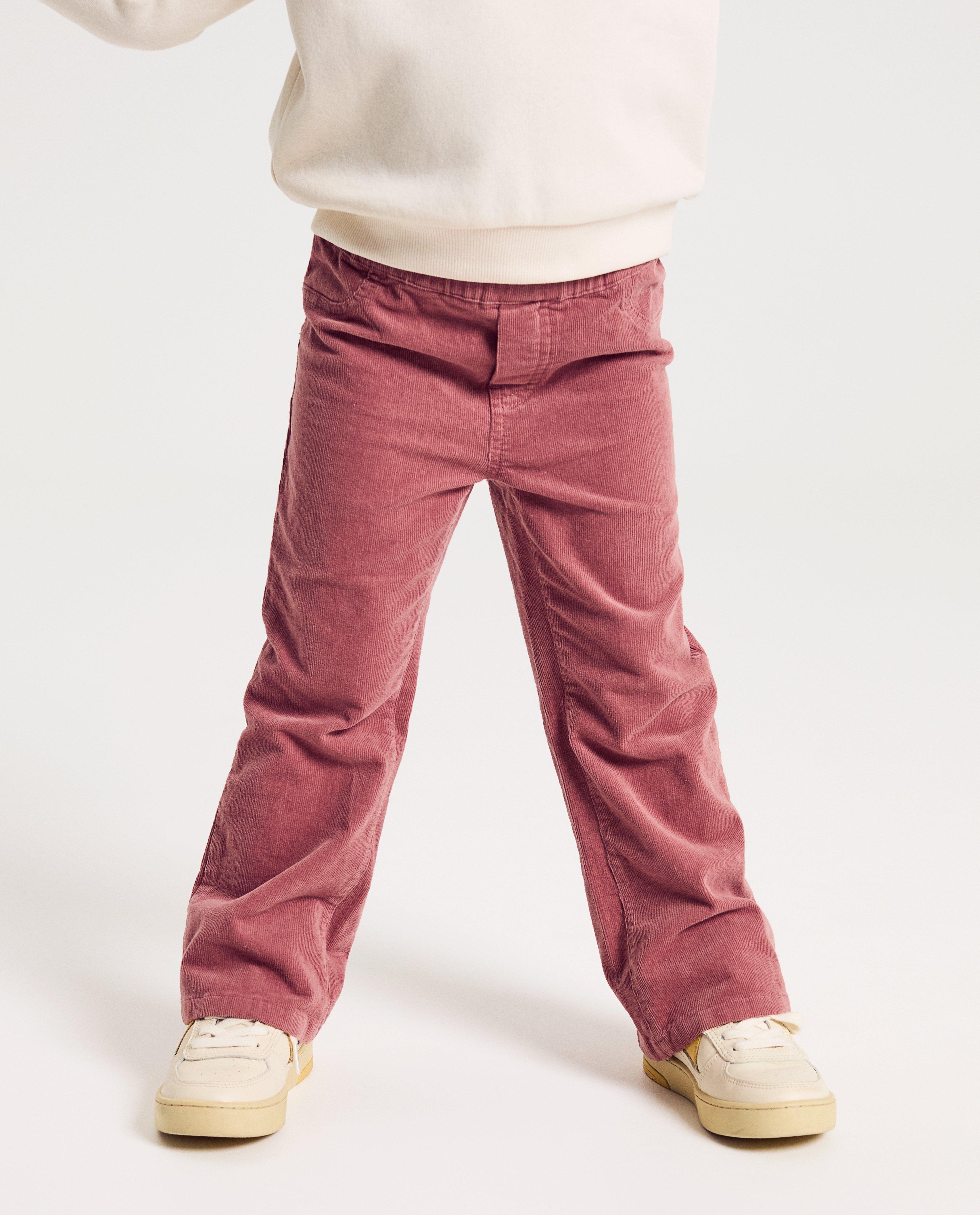 Pantalons - Pantalon en fin velours côtelé, coupe bootcut