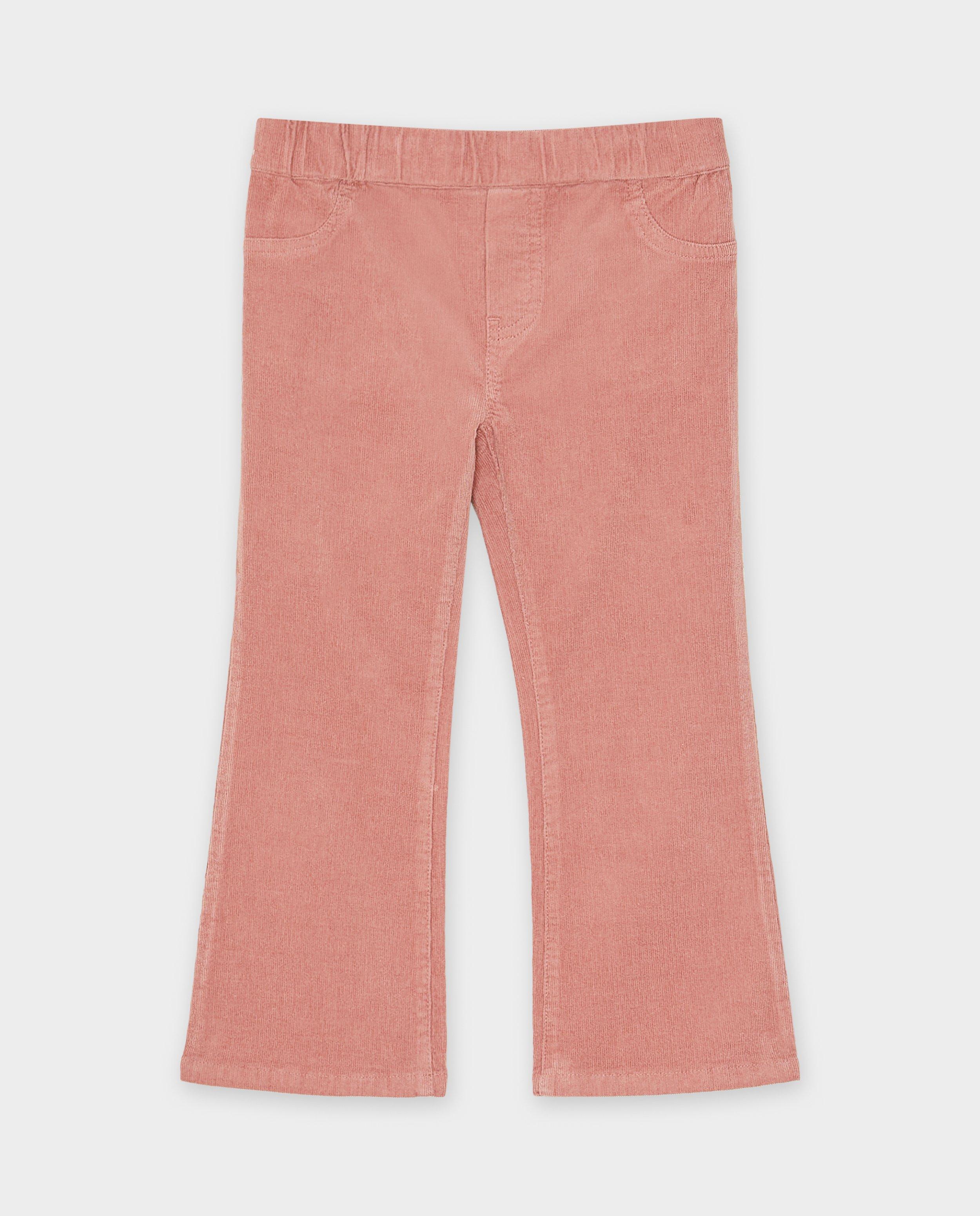 Pantalons - Pantalon en fin velours côtelé, coupe bootcut