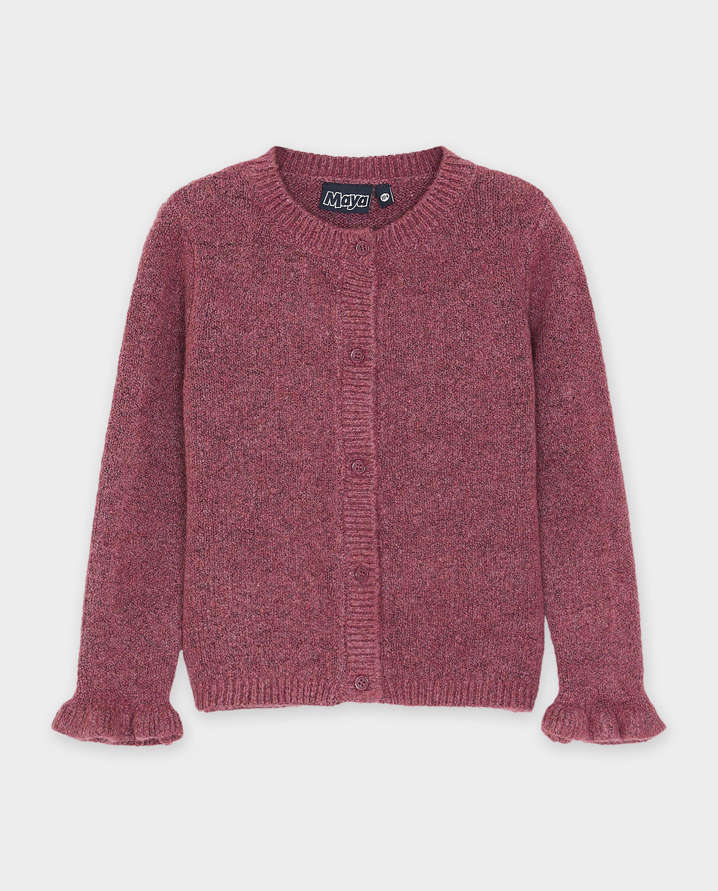 Cardigan - Paarse cardigan