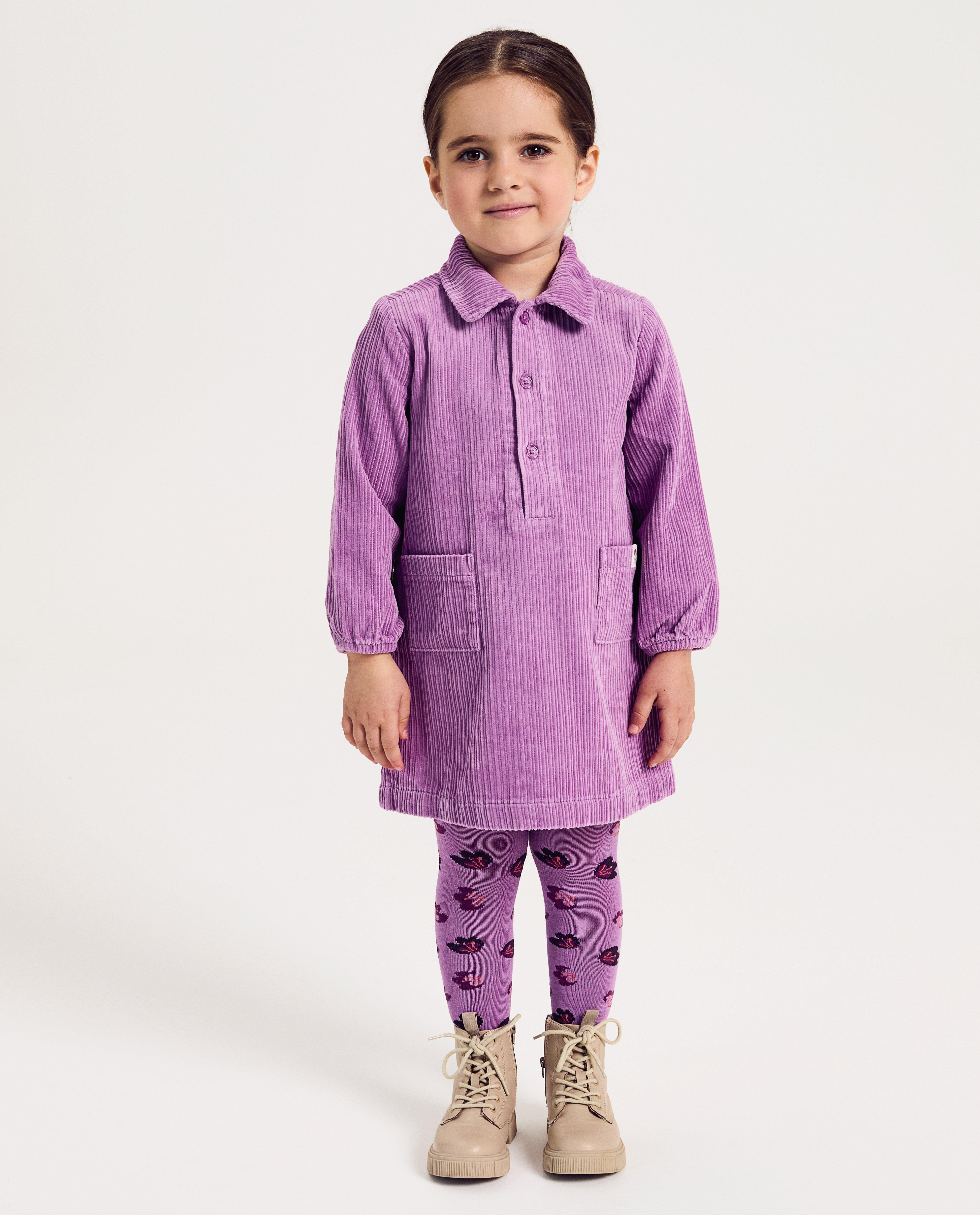 Robes - Robe en velours côtelé