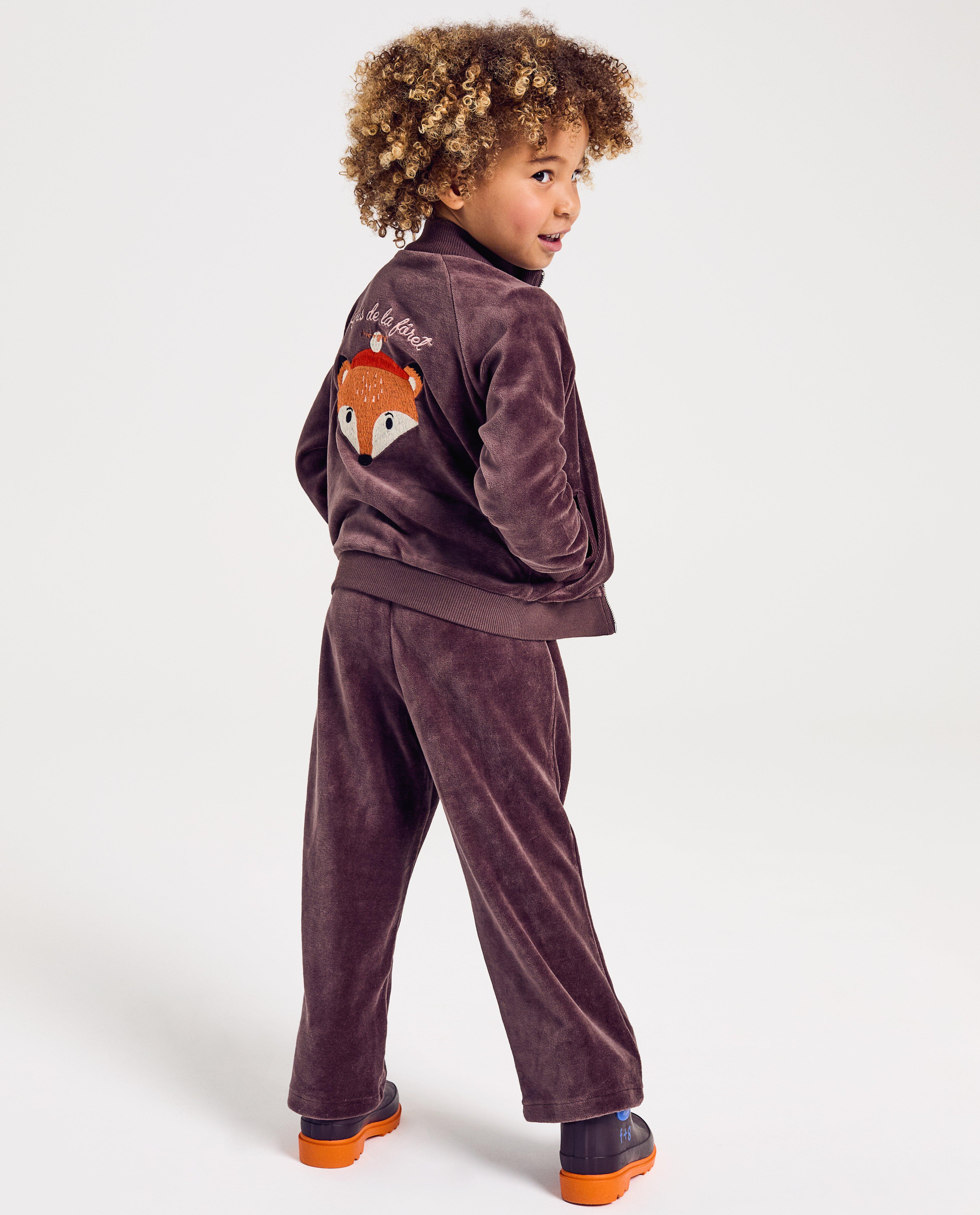 Broeken - Fluwelen broek, straight fit