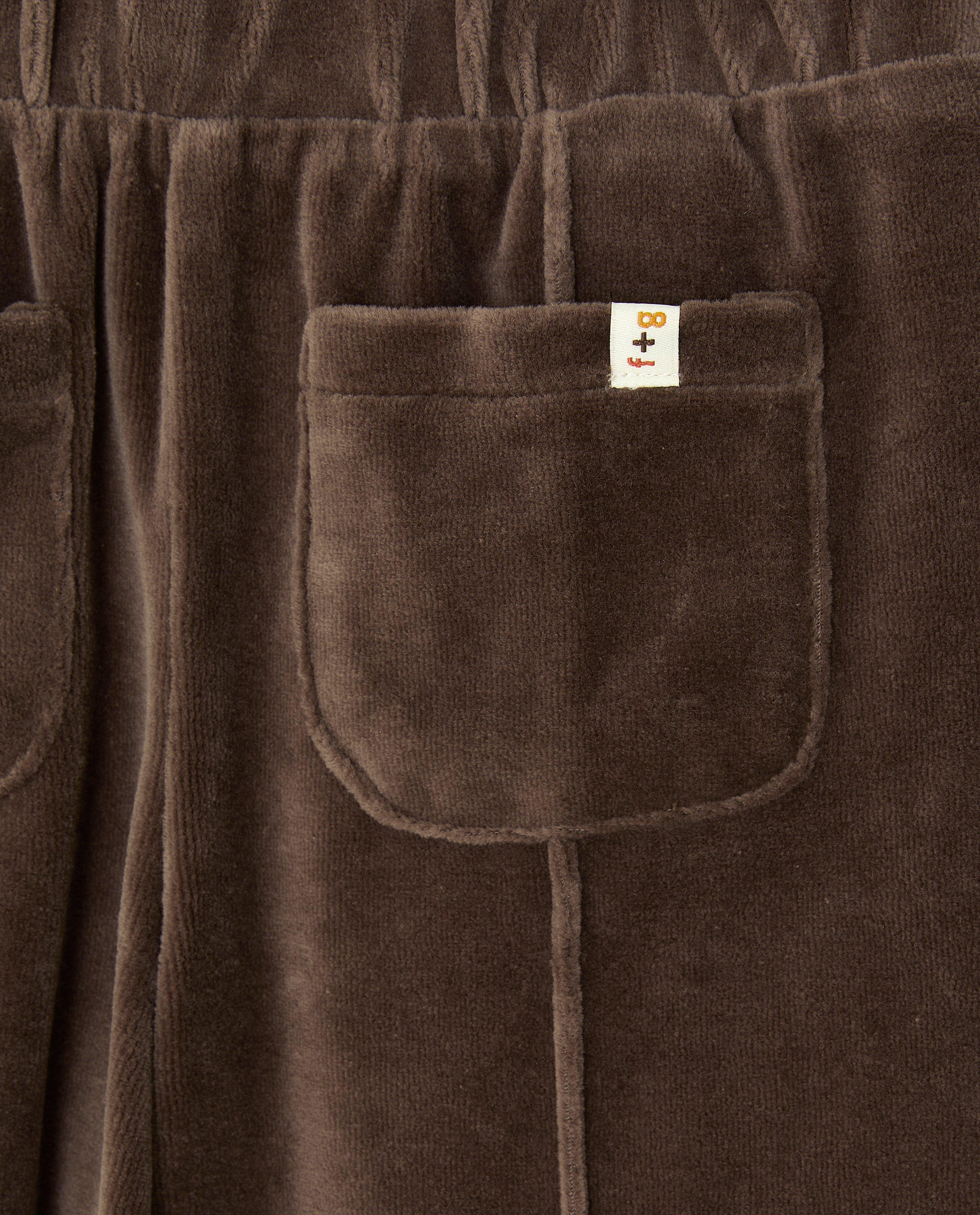 Broeken - Fluwelen broek, straight fit