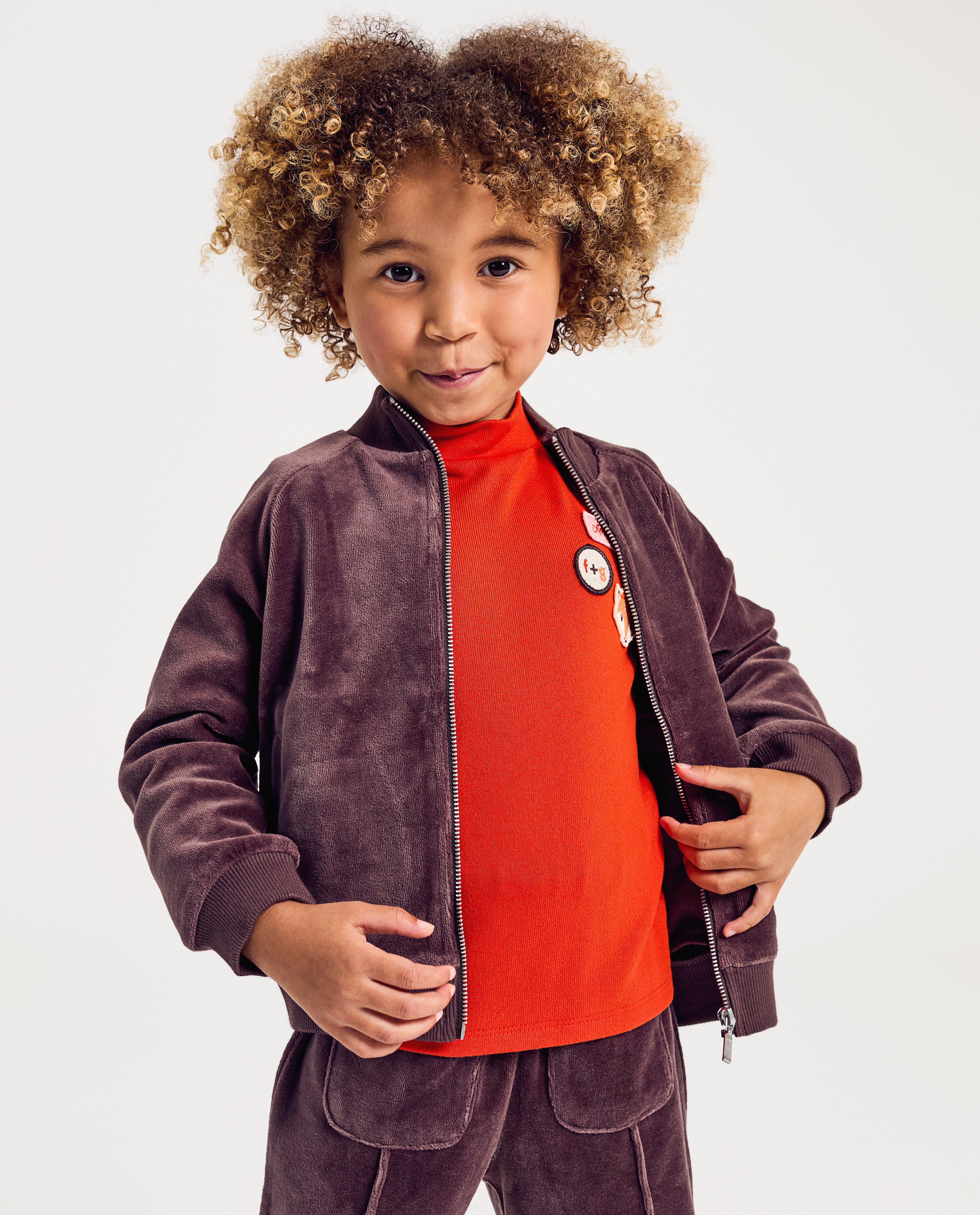 Cardigan - Fluwelen vest