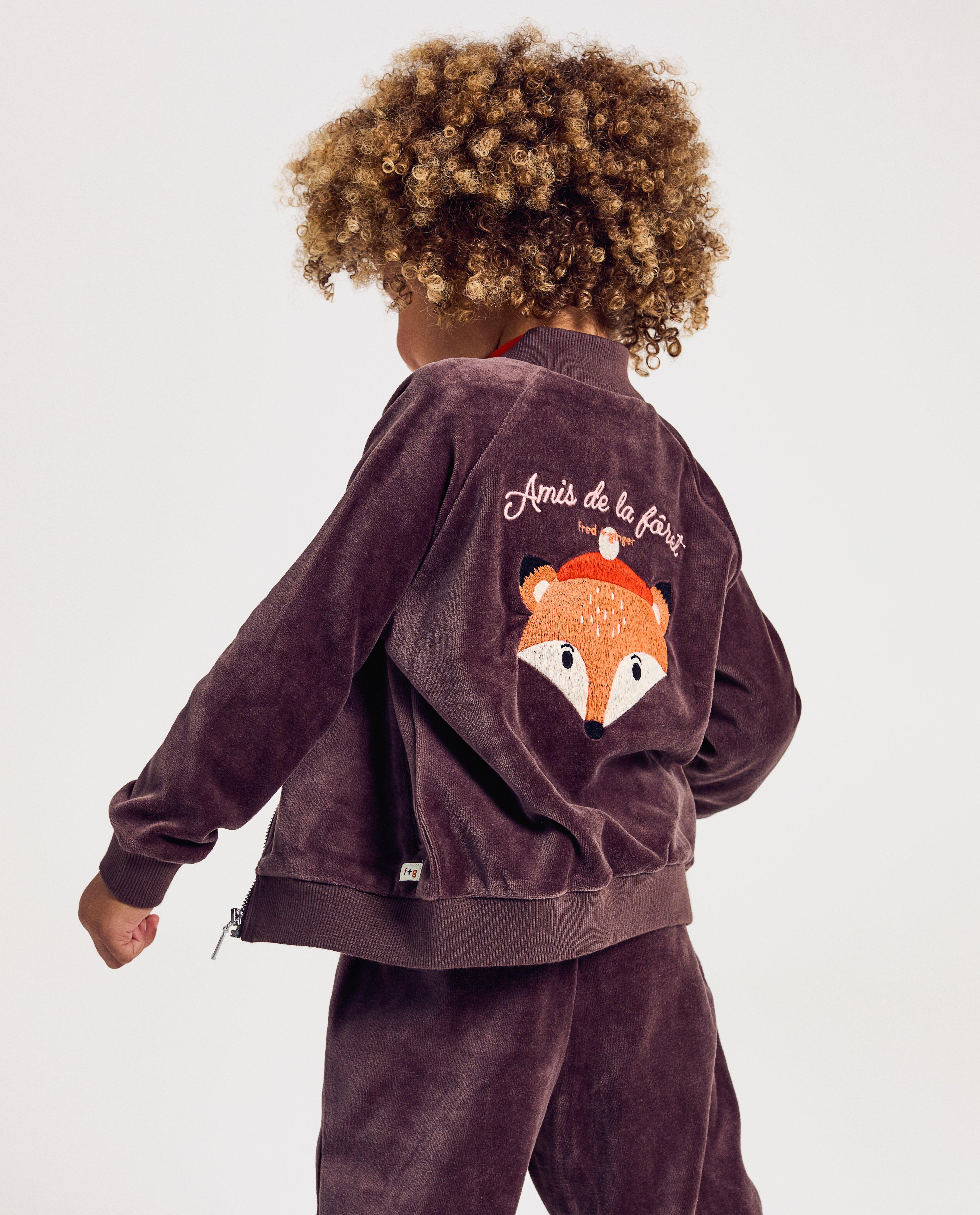 Cardigan - Fluwelen vest