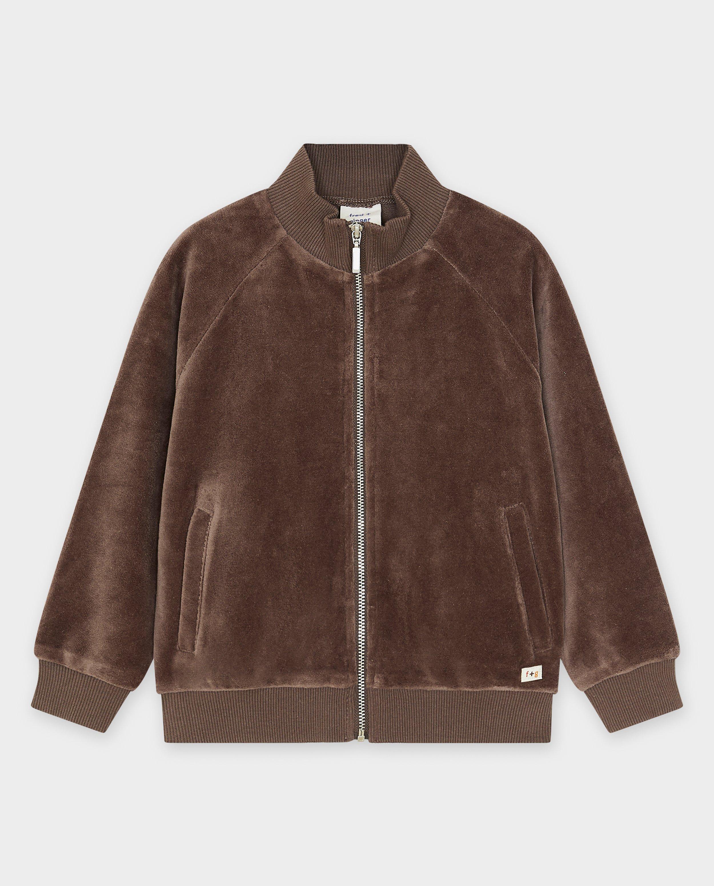 Cardigan - Fluwelen vest