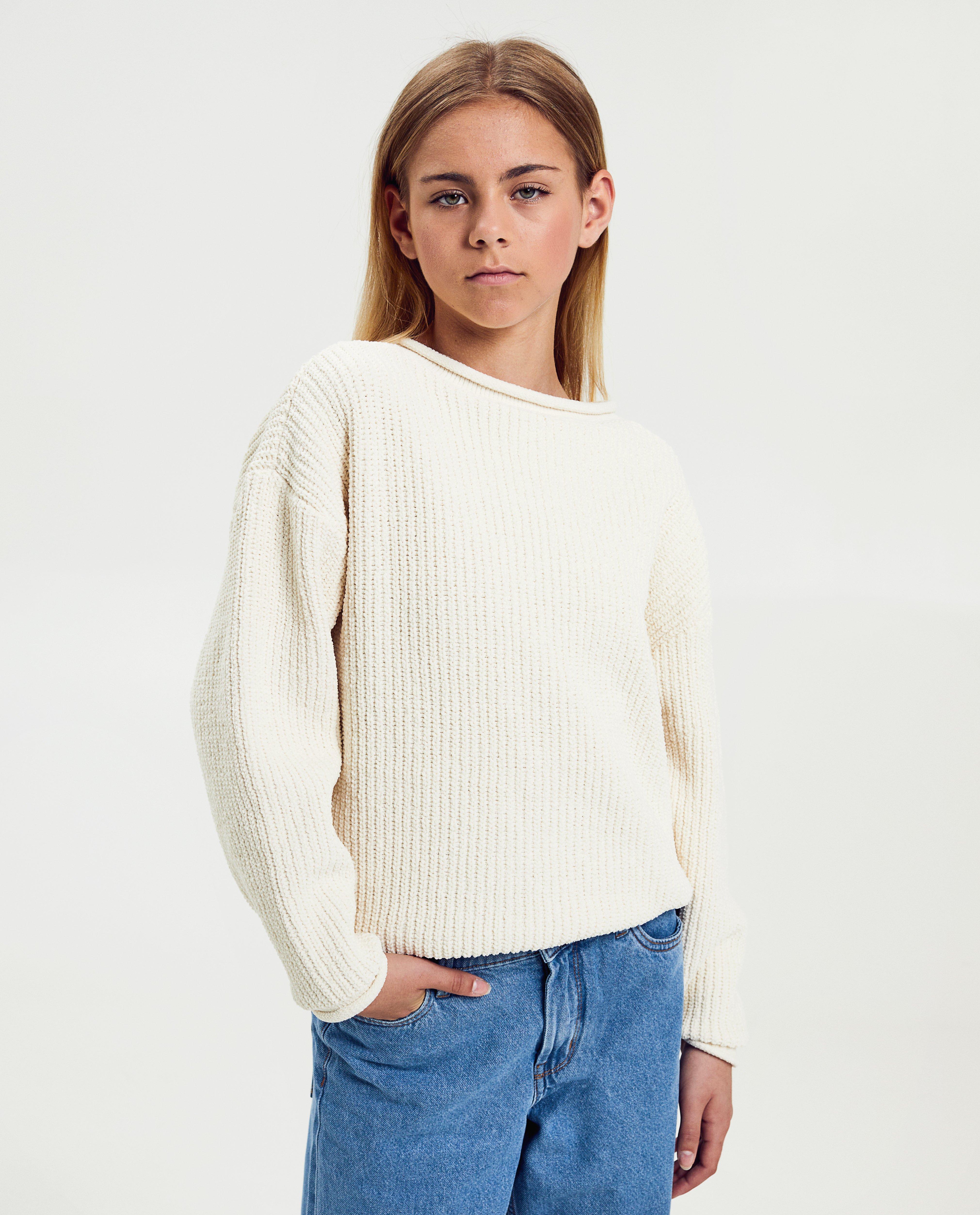 Pull en fil chenille - null - Besties
