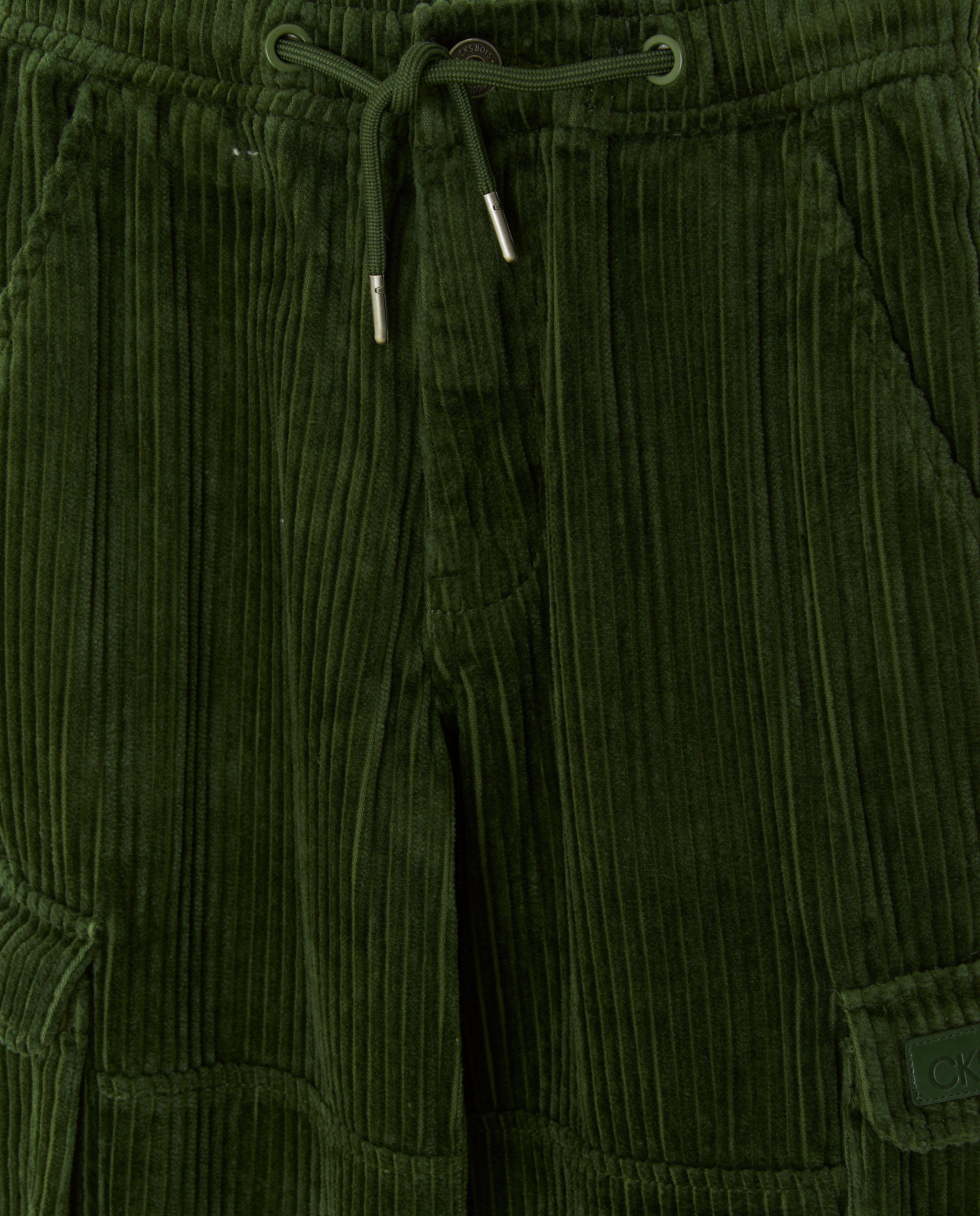 Pantalon en velours c&ocirc;tel&eacute;, coupe baggy - D&eacute;tails du produit - gris fonc&eacute; - image num&eacute;ro 3