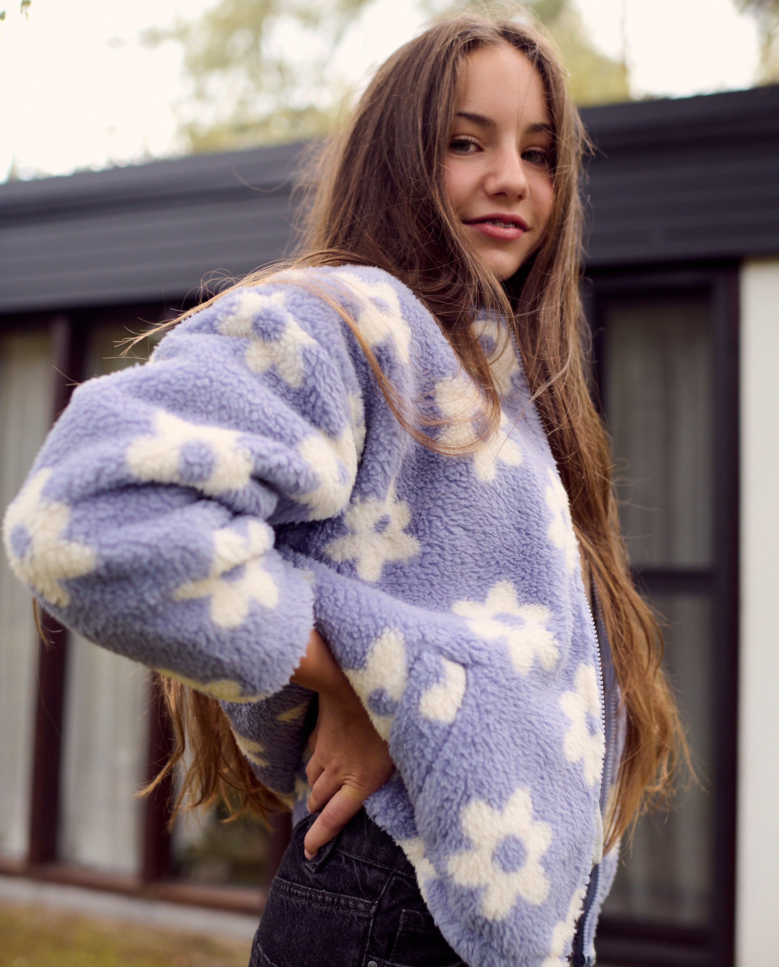 Teddy vest van 100% gerecycleerd polyester, 7-14 jaar - Product Detail - lichtblauw - afbeelding nummer 1