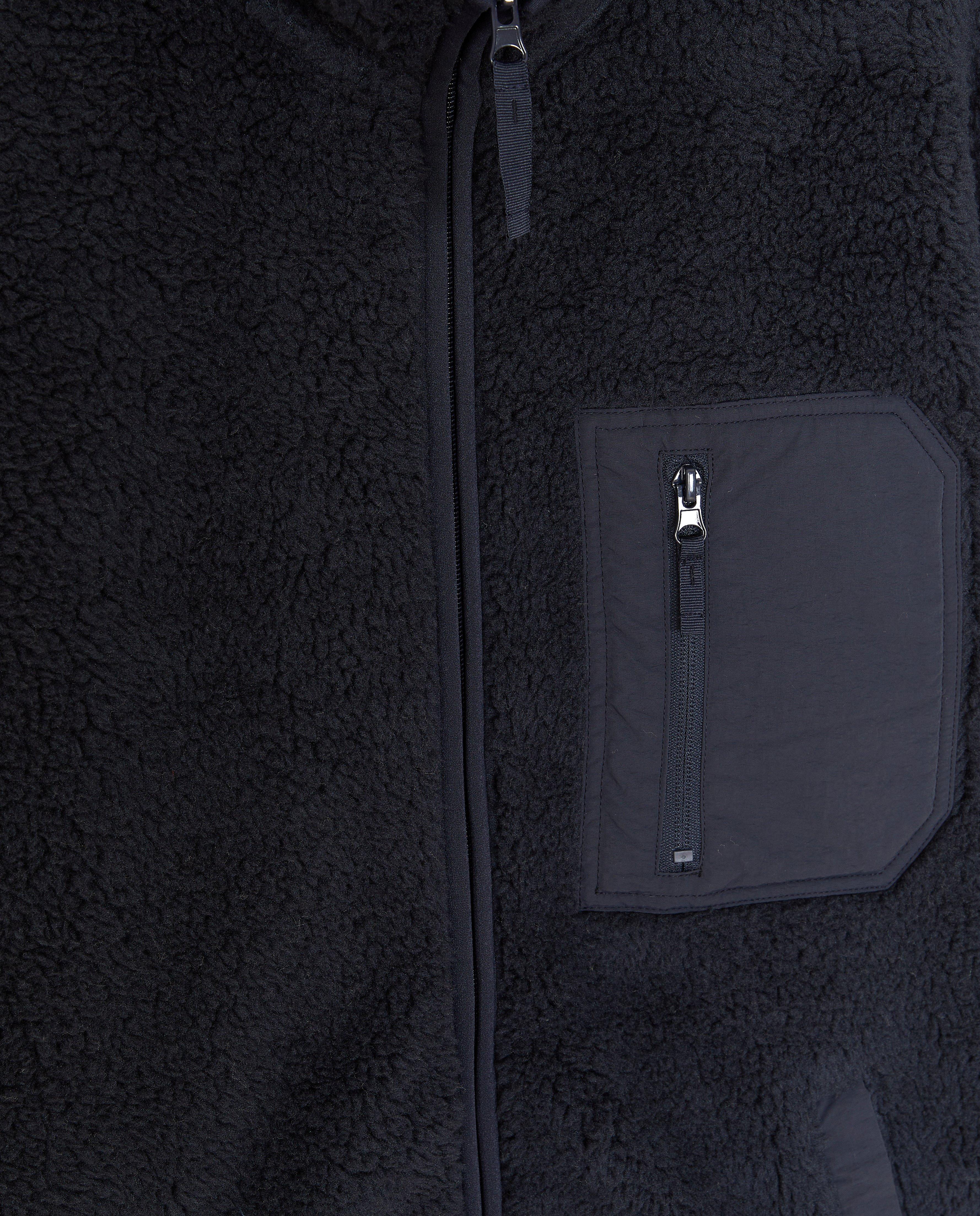 Cardigan - Teddy vest van 100% gerecycleerd polyester, heren