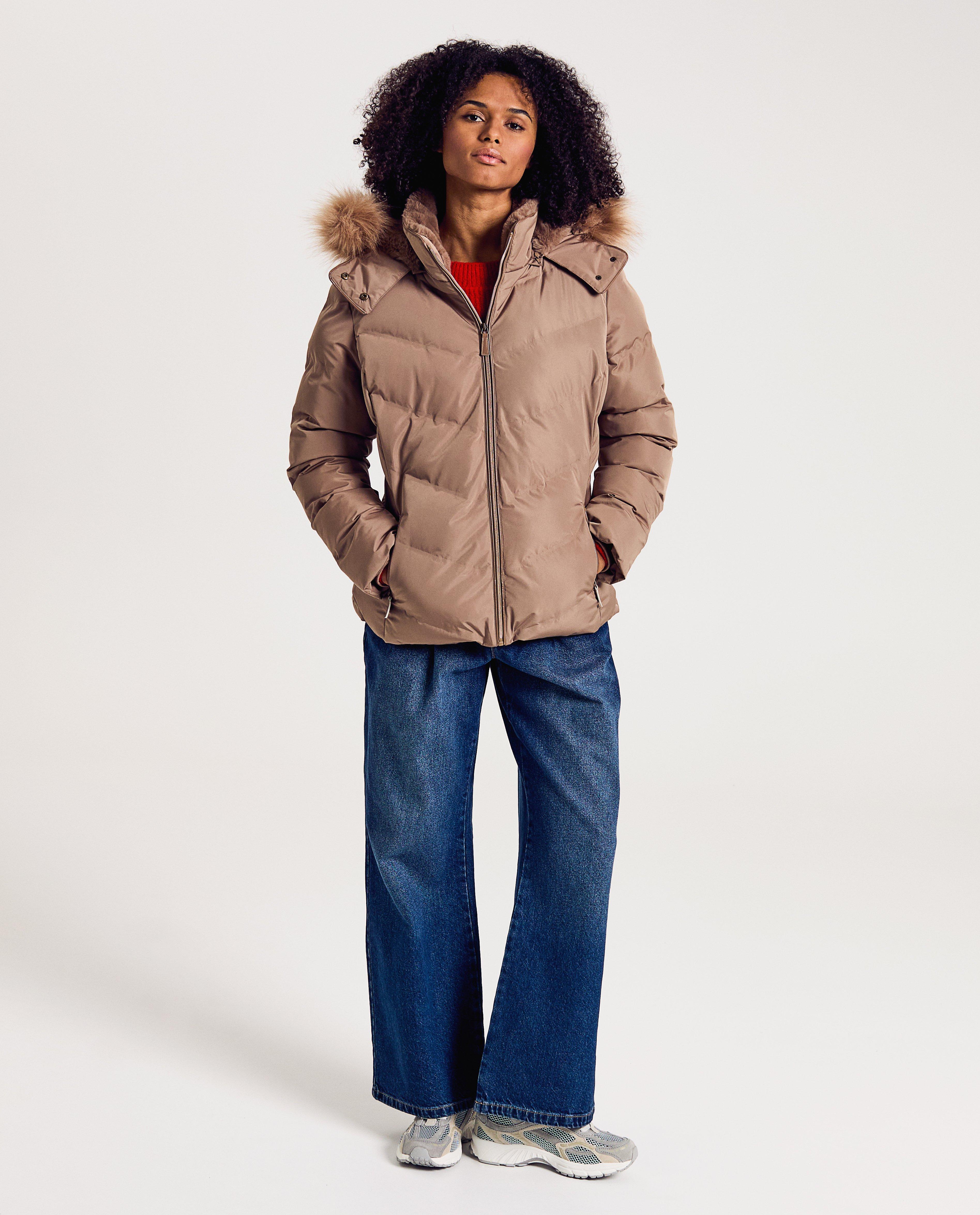 Bruine jas, dames - Product Detail - bruin - afbeelding nummer 2