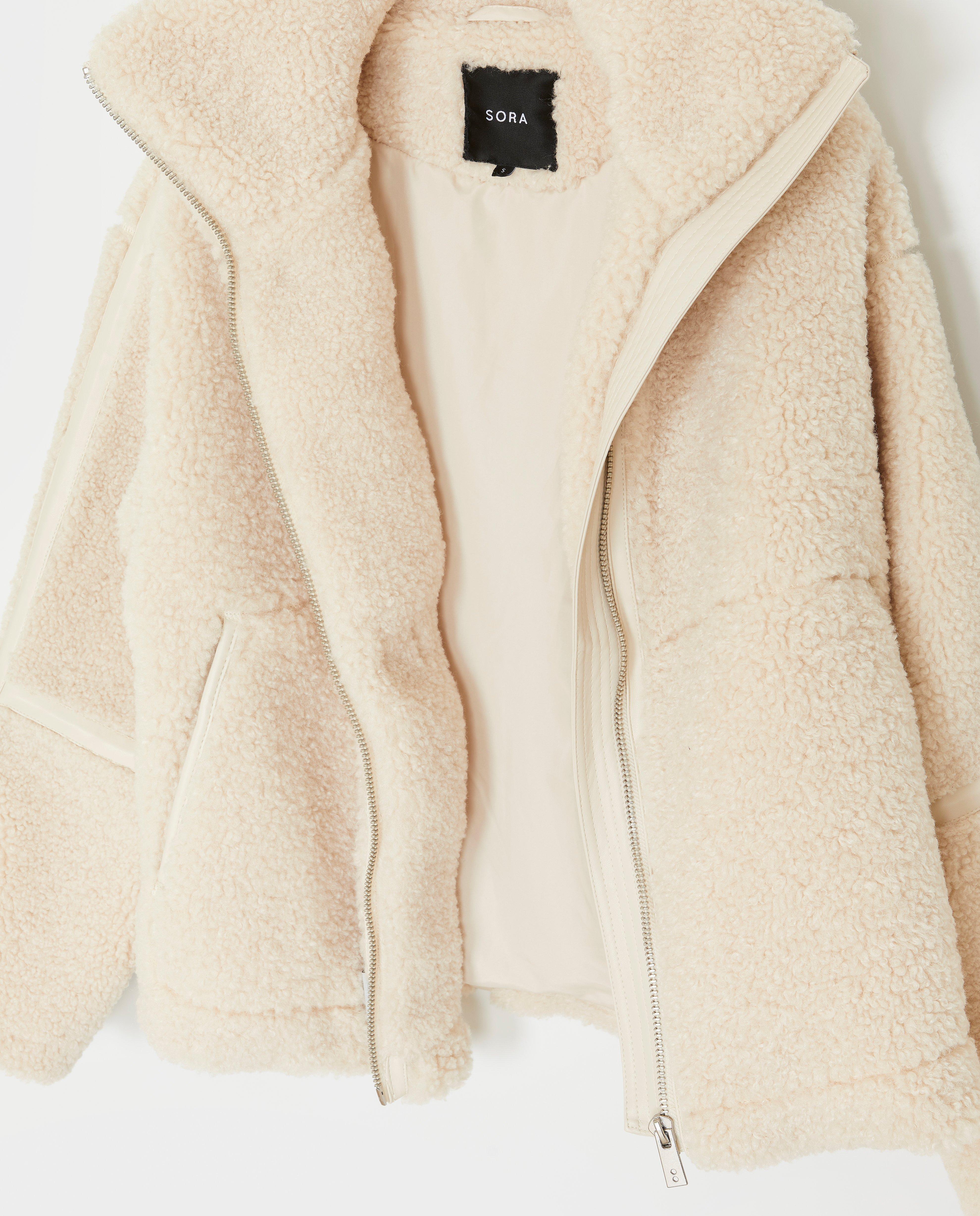 Manteaux d'hiver - Veste en peluche, femmes