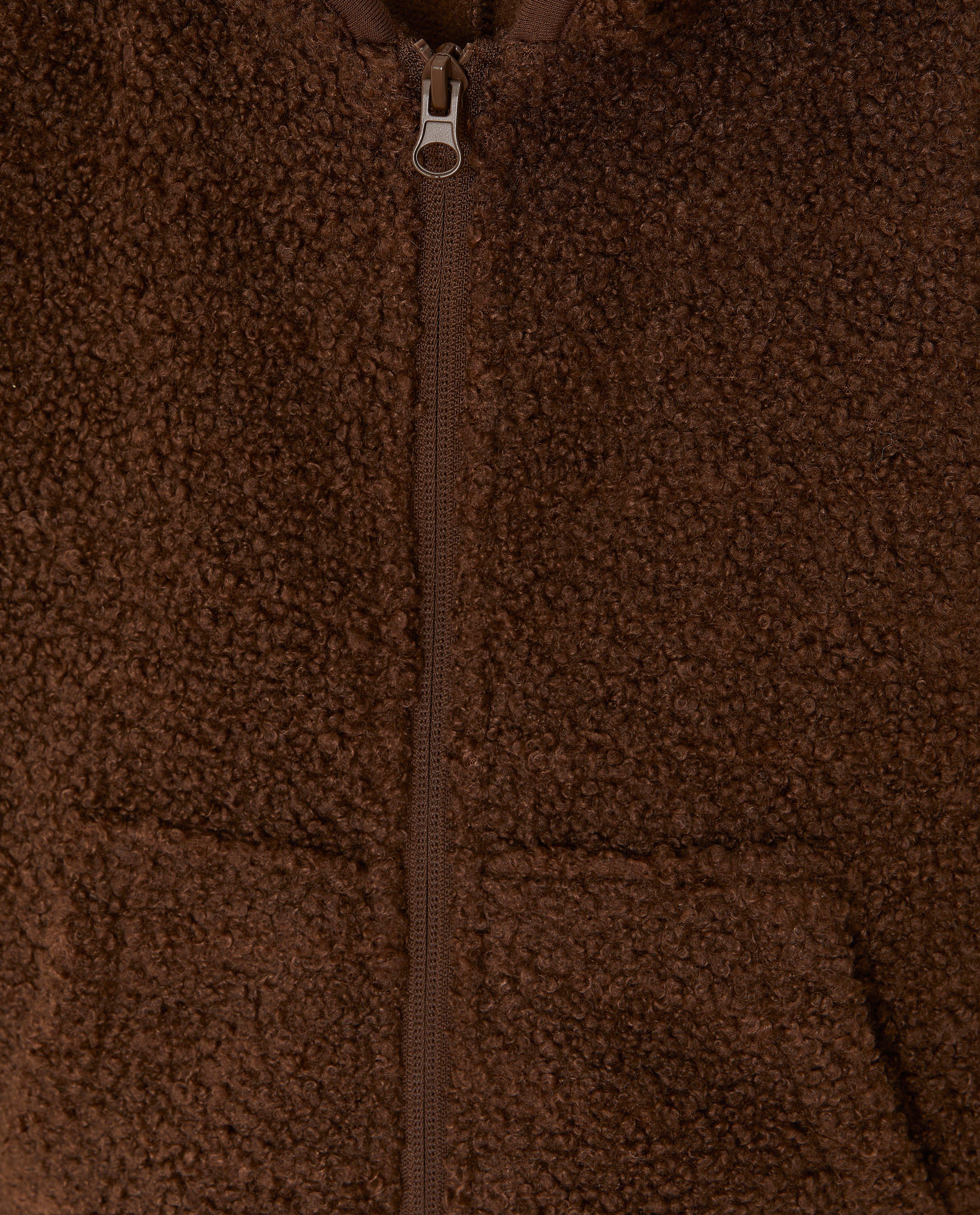 Combinaison ourson en peluche de polyester 100&nbsp;% recycl&eacute; - D&eacute;tails du produit - brun - image num&eacute;ro 7