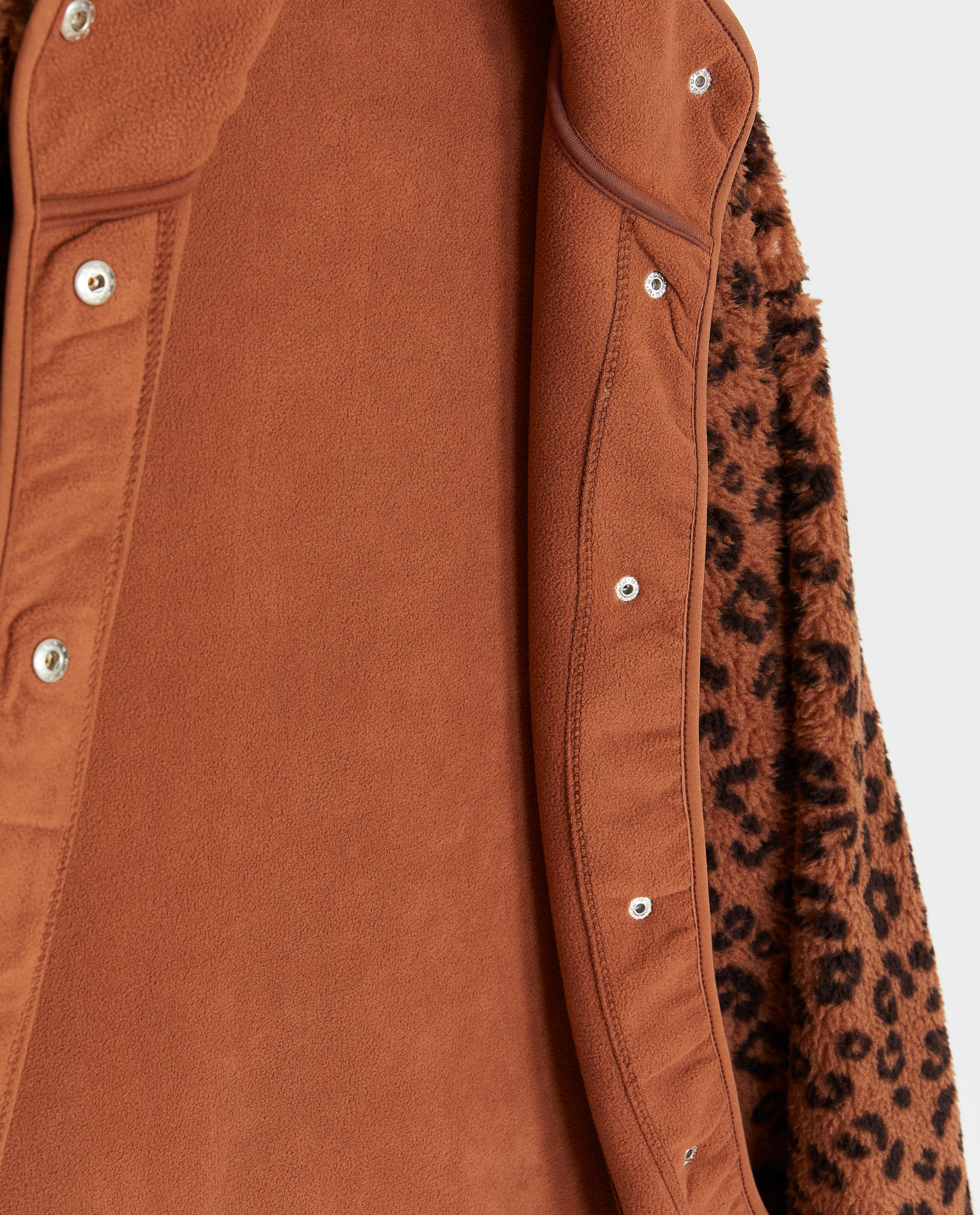 Cardigan - Teddy vest met luipaardprint