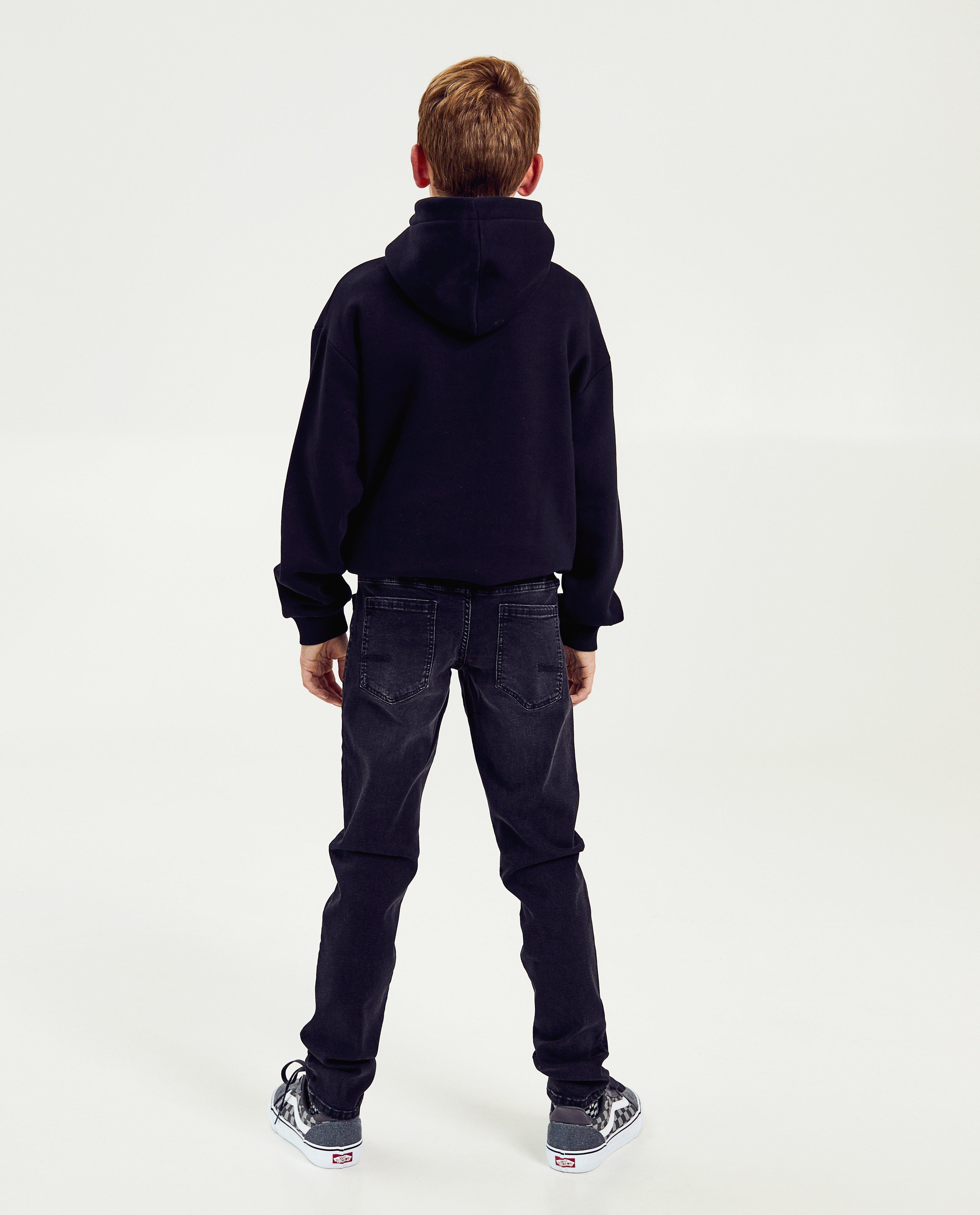 Zwarte jeans, straight fit - null - Fish & Chips