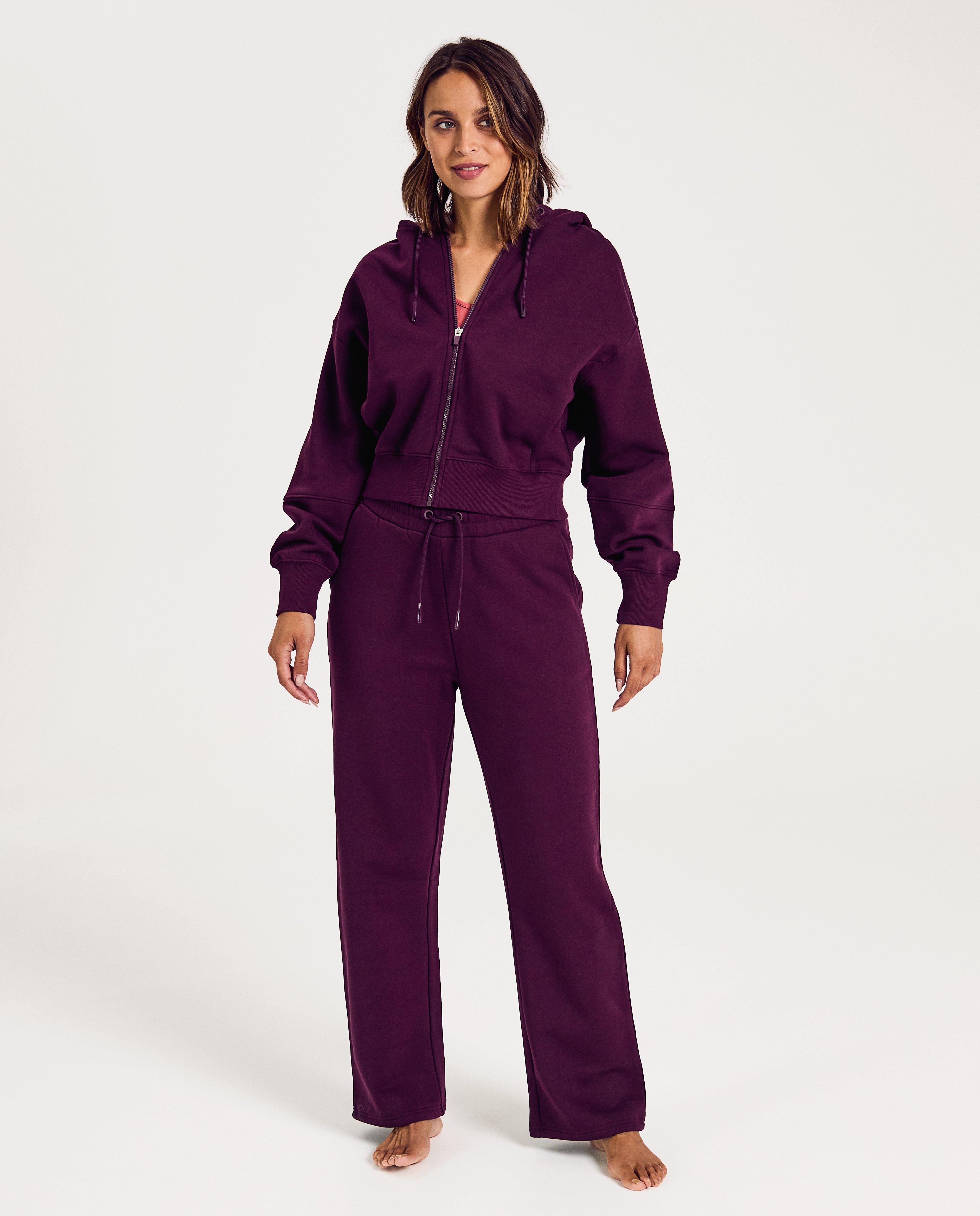 Bordeaux sweatvest - Product Detail - donkerbruin - afbeelding nummer 3