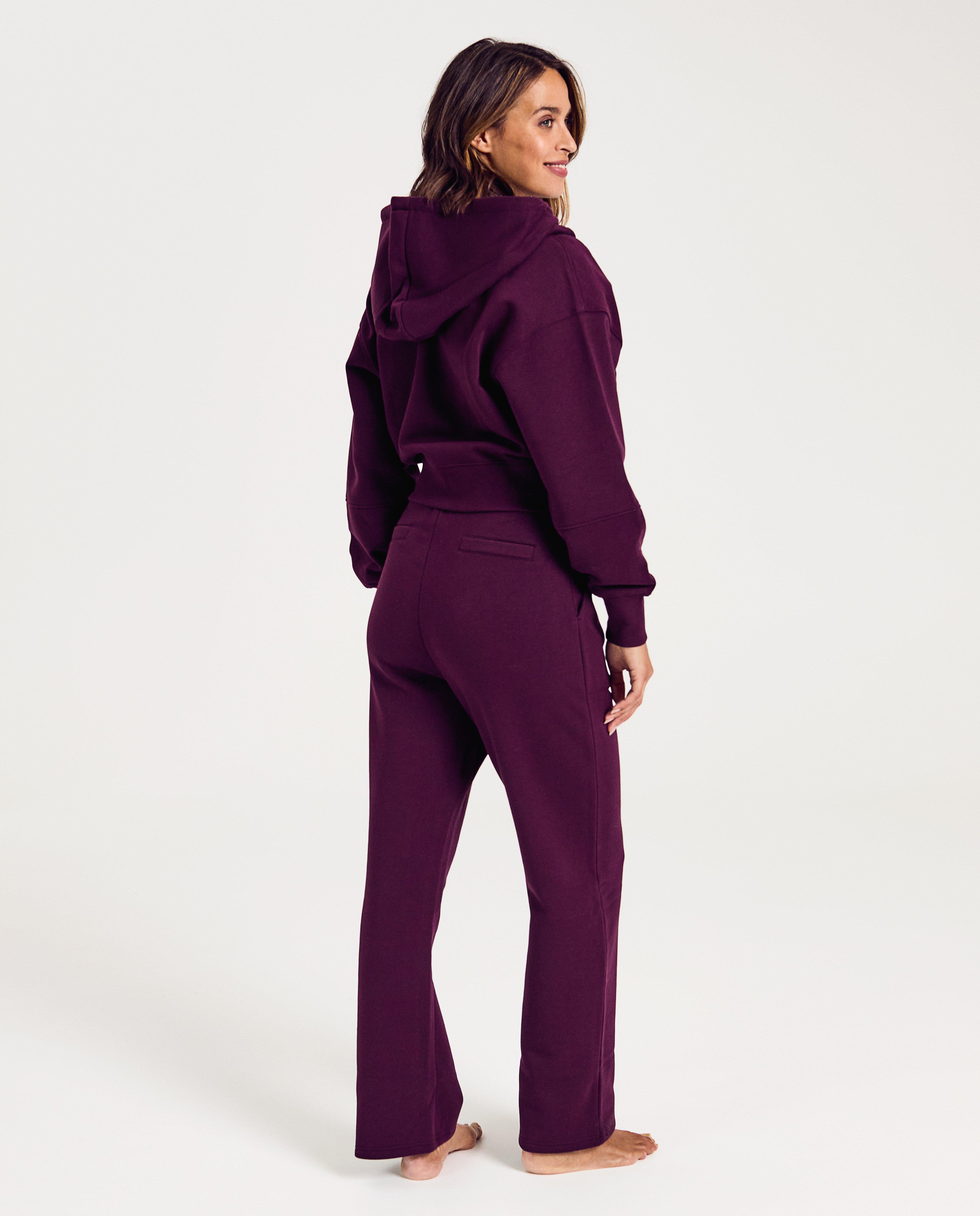 Bordeaux sweatvest - Product Detail - donkerbruin - afbeelding nummer 4