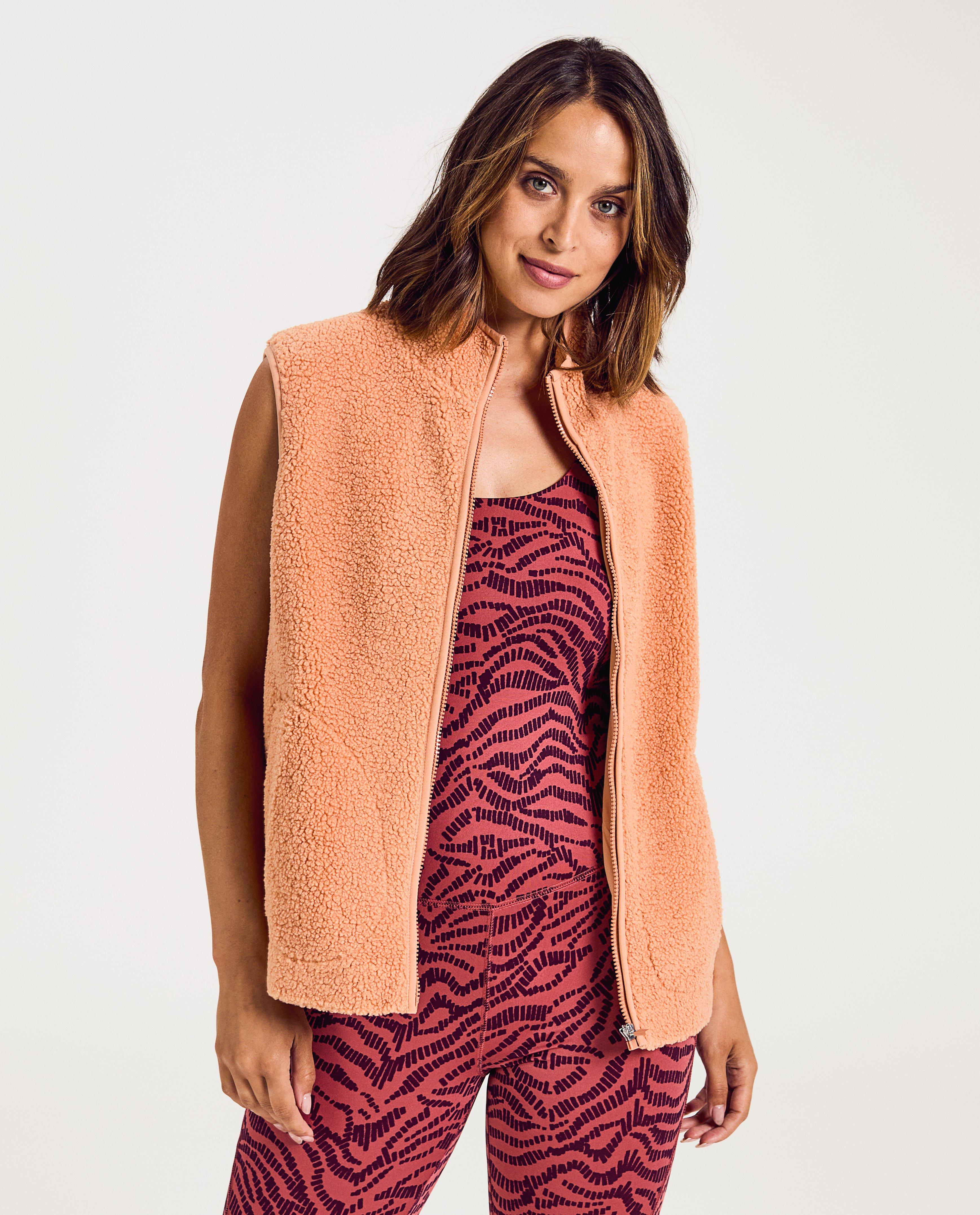 Cardigan - Bodywarmer van teddy