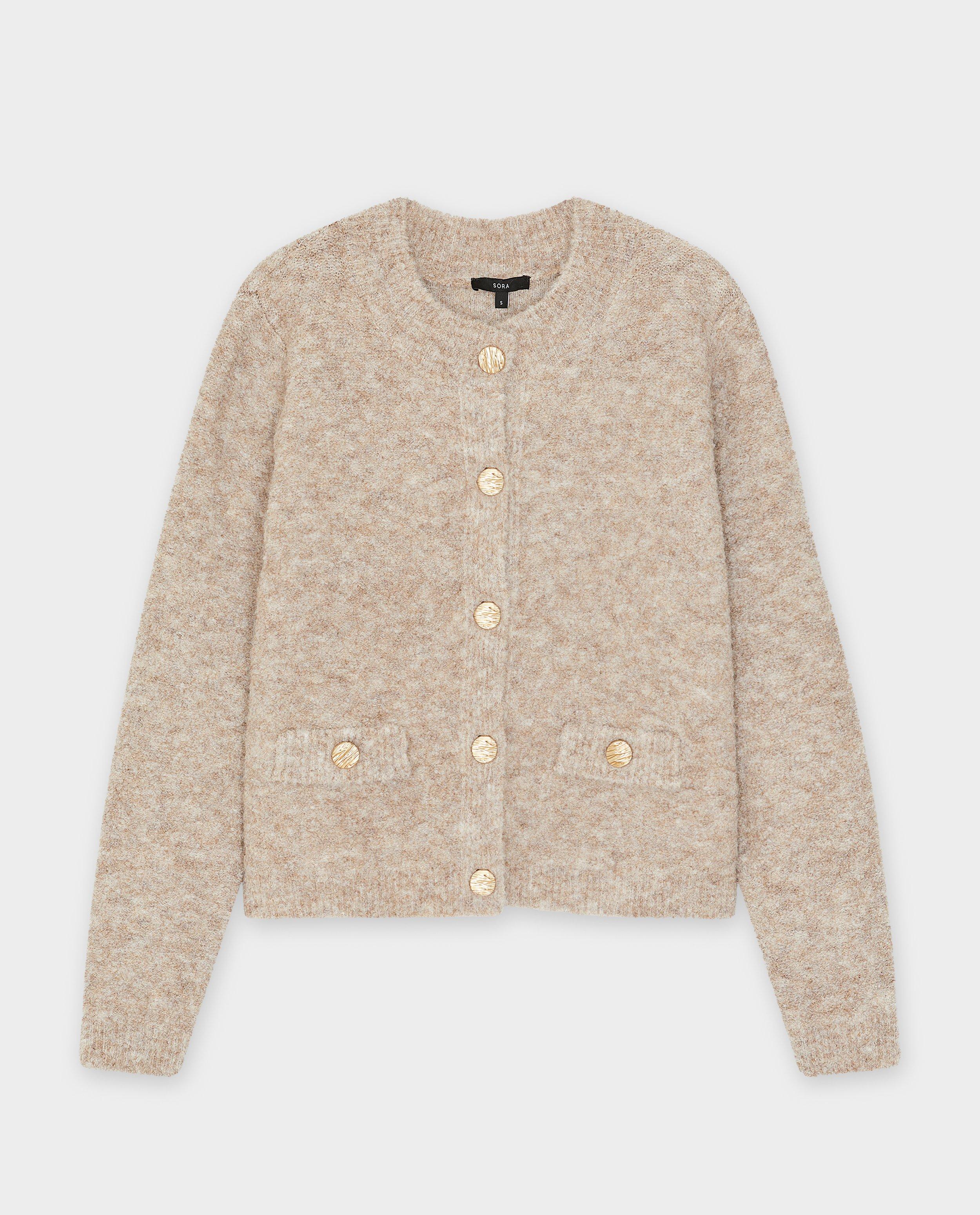 Cardigan beige - Détails du produit - beige - image numéro 5
