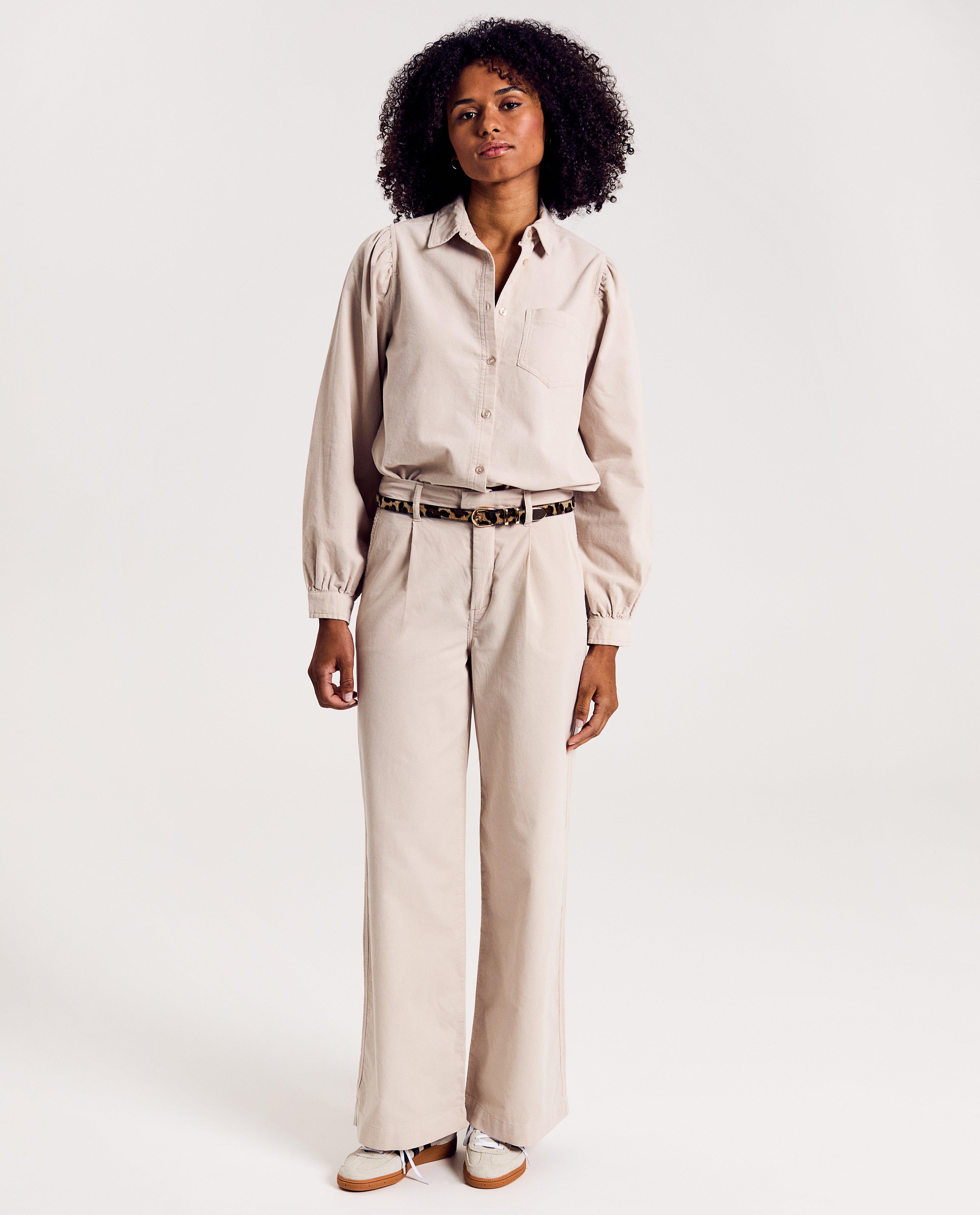 Beige blouse met structuur - Product Detail - lichtbeige - afbeelding nummer 2