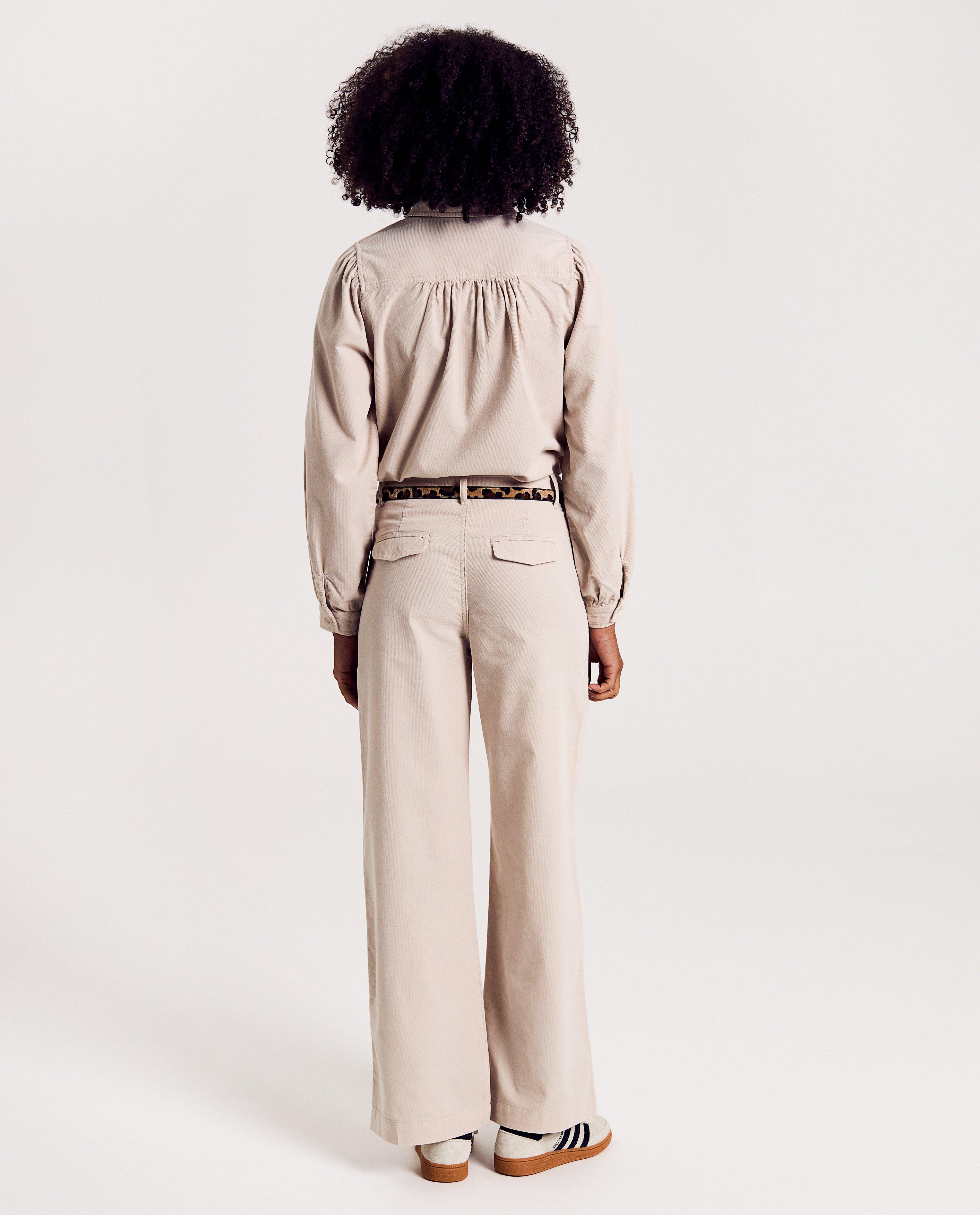 Beige blouse met structuur - Product Detail - lichtbeige - afbeelding nummer 3