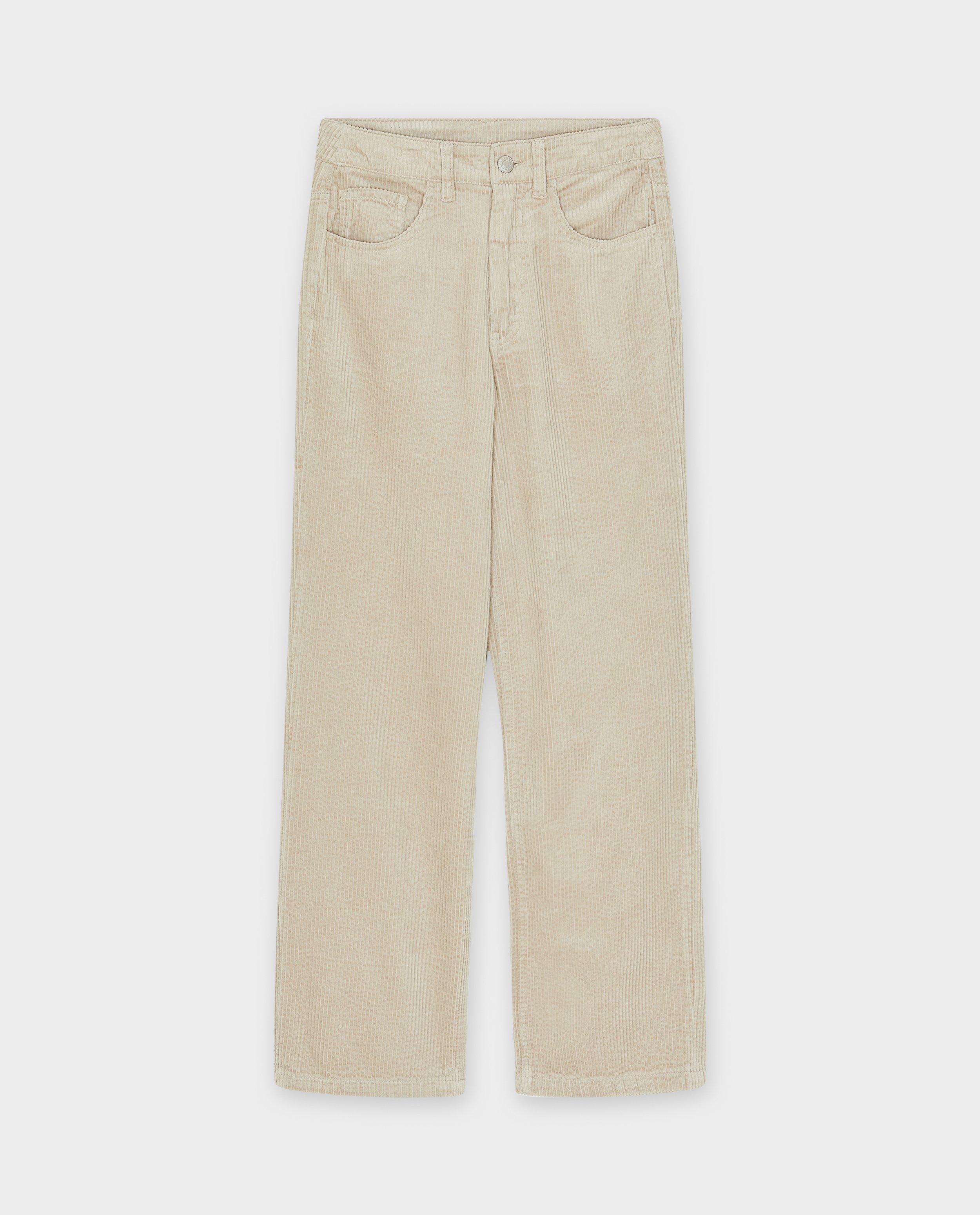 Broeken - Broek van ribfluweel
