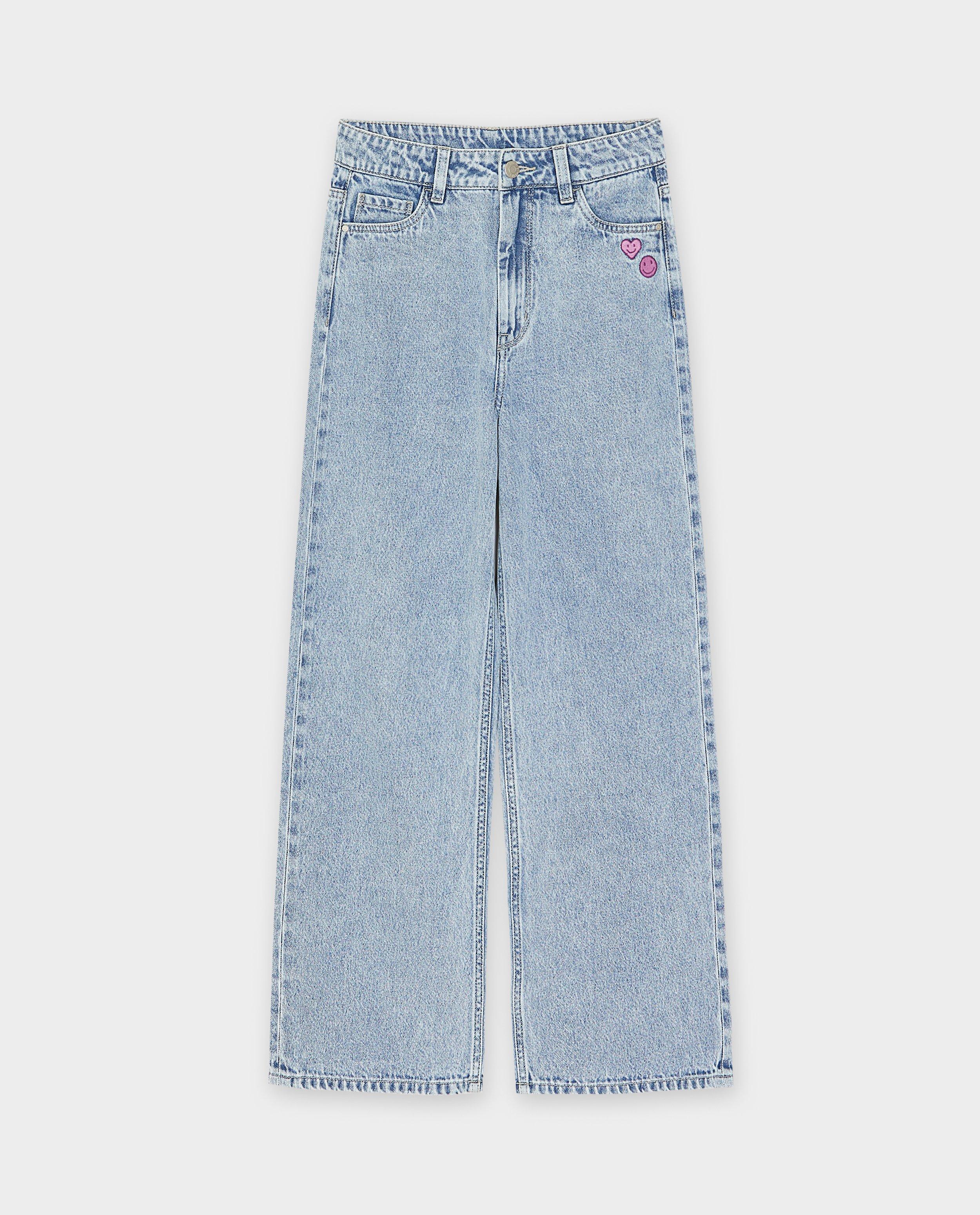 Jeans - Jeans bleu clair, coupe droite