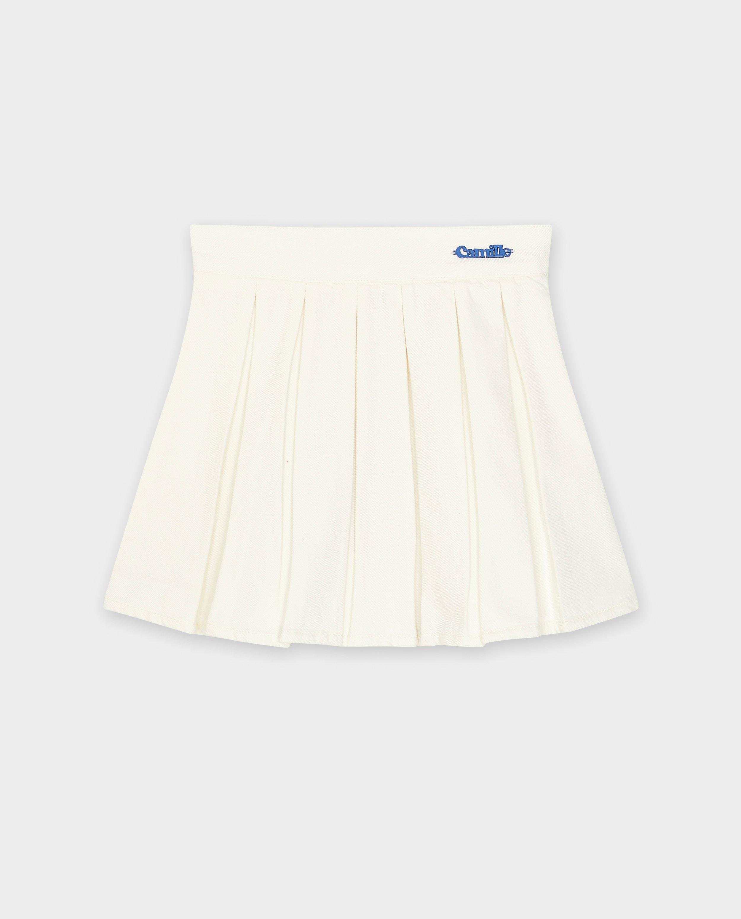 Jupes - Jupe blanche plissée, 6-14 ans