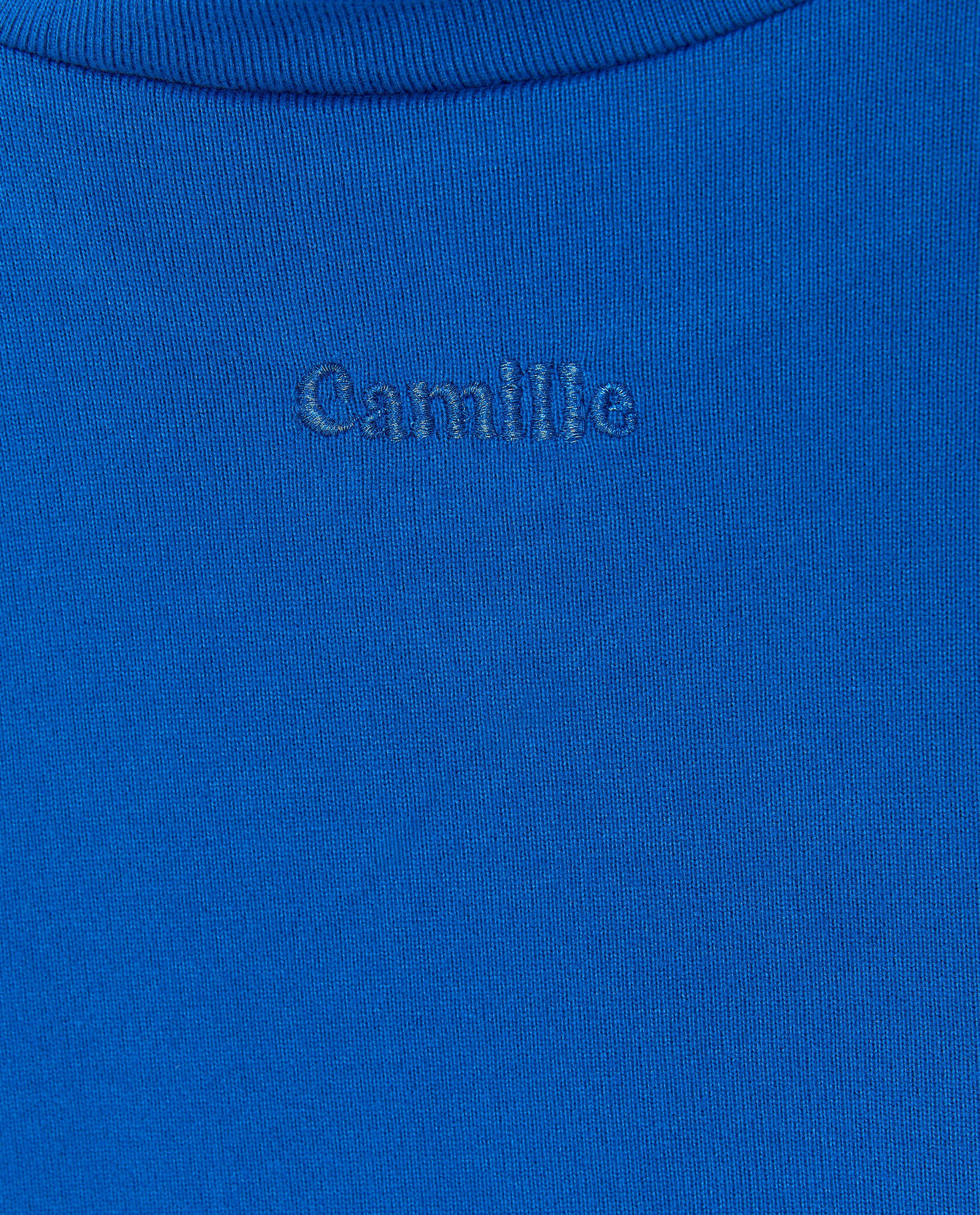T-shirts - Blauwe longsleeve, 6-14 jaar