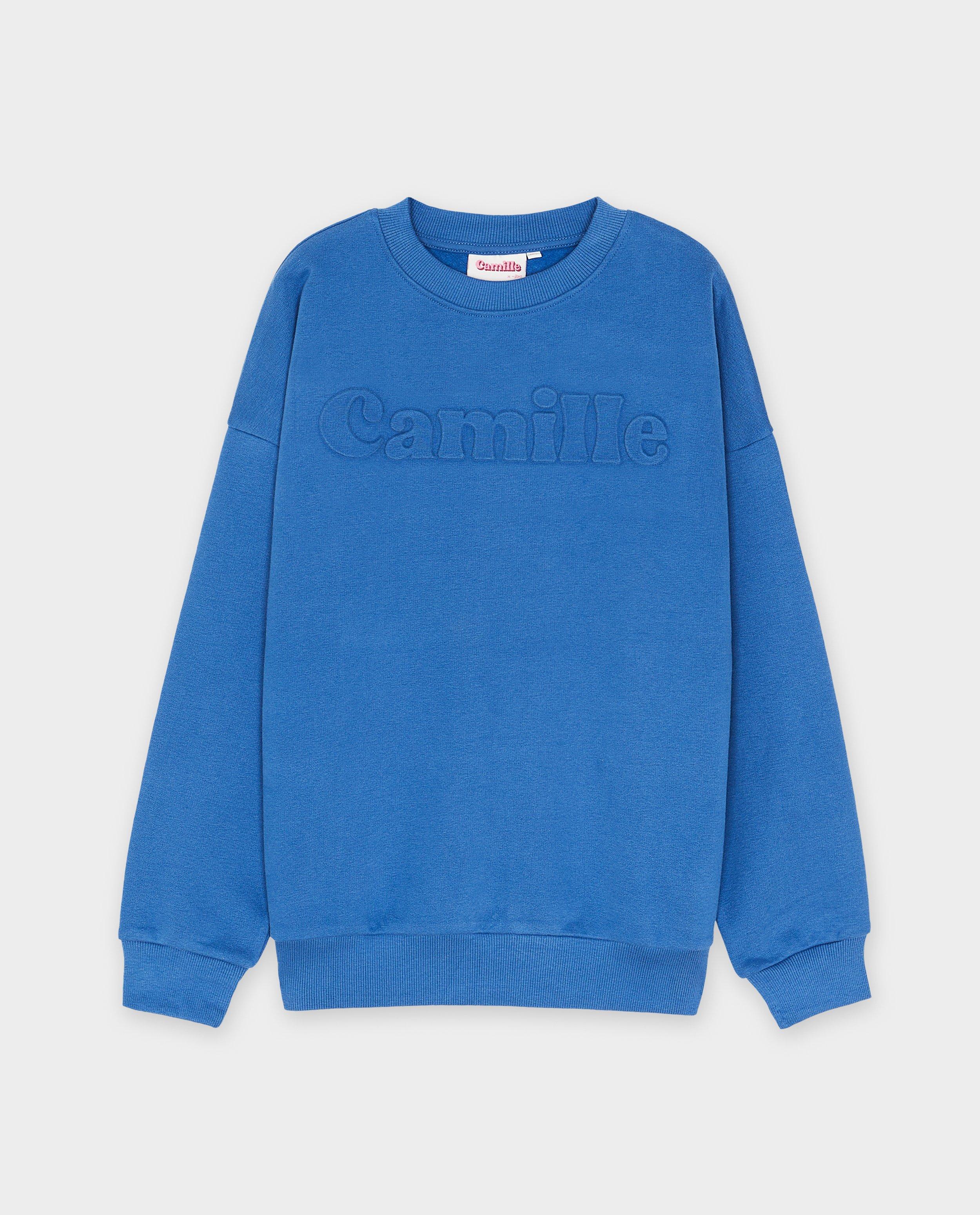 Sweaters - Sweater met opschrift, unisex, 6-14 jaar