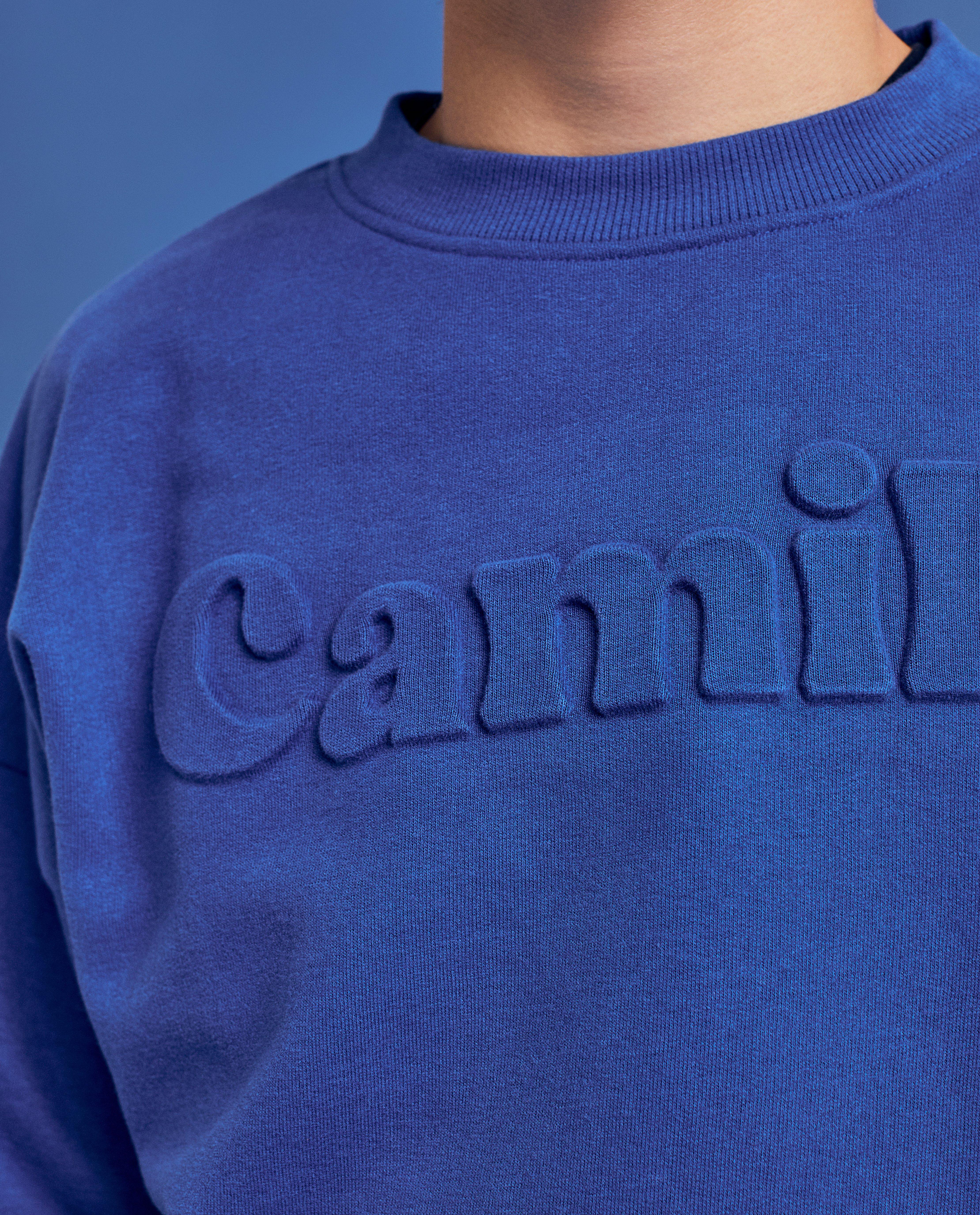 Sweaters - Sweater met opschrift, unisex, 6-14 jaar