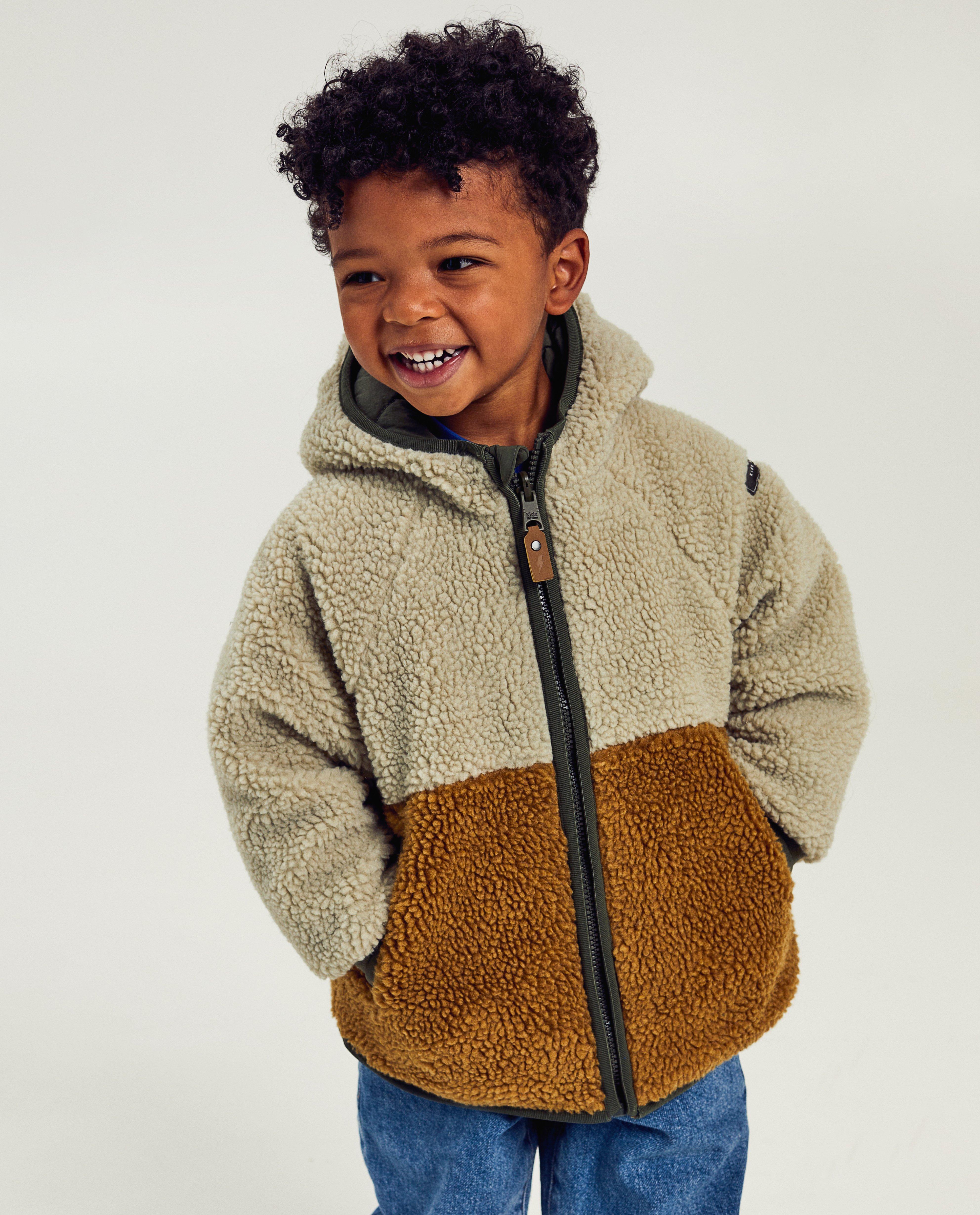 Omkeerbare jas met teddy, 2-7 jaar - null - Kidz Nation