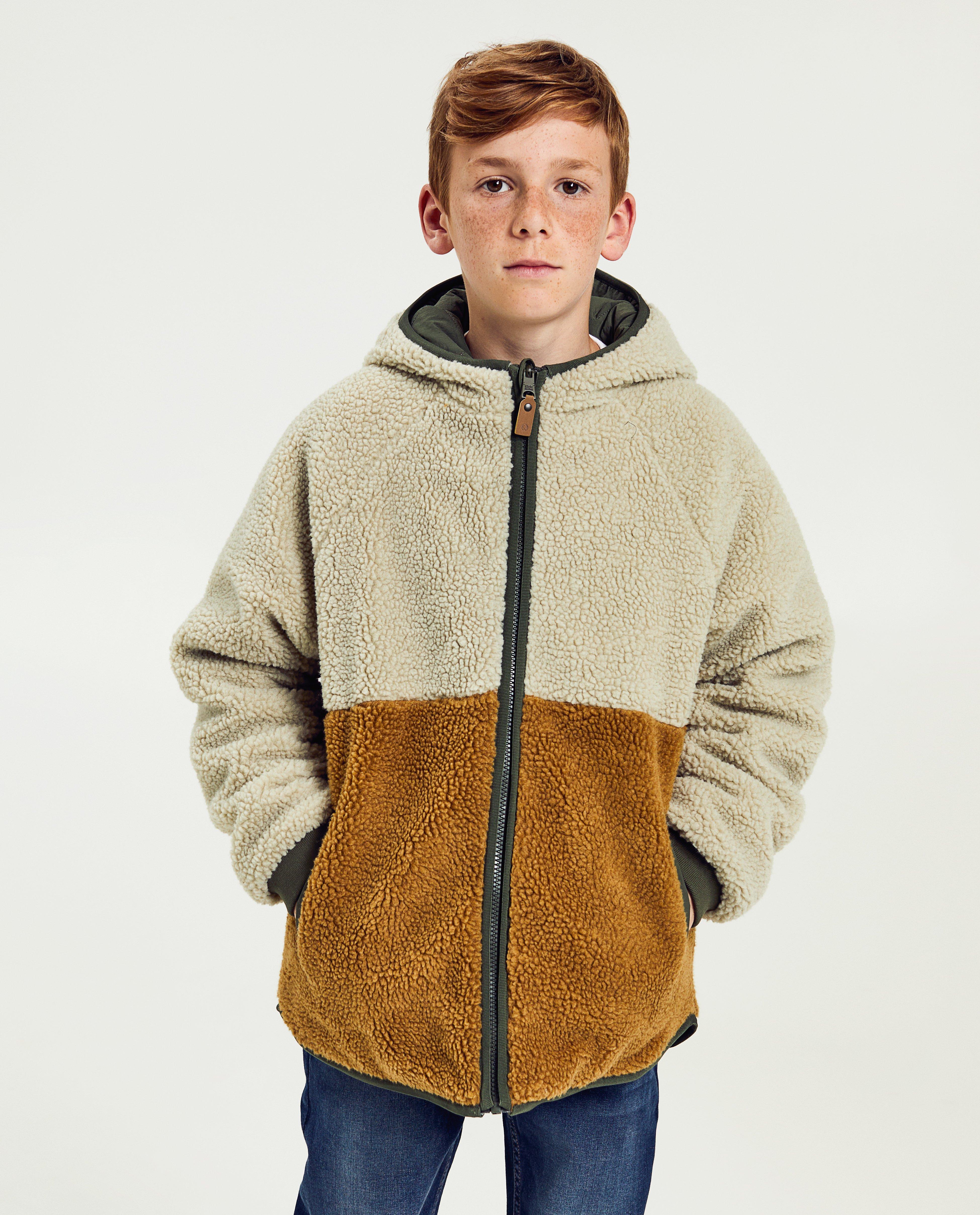 Omkeerbare jas met teddy, 7-14 jaar - null - Fish & Chips