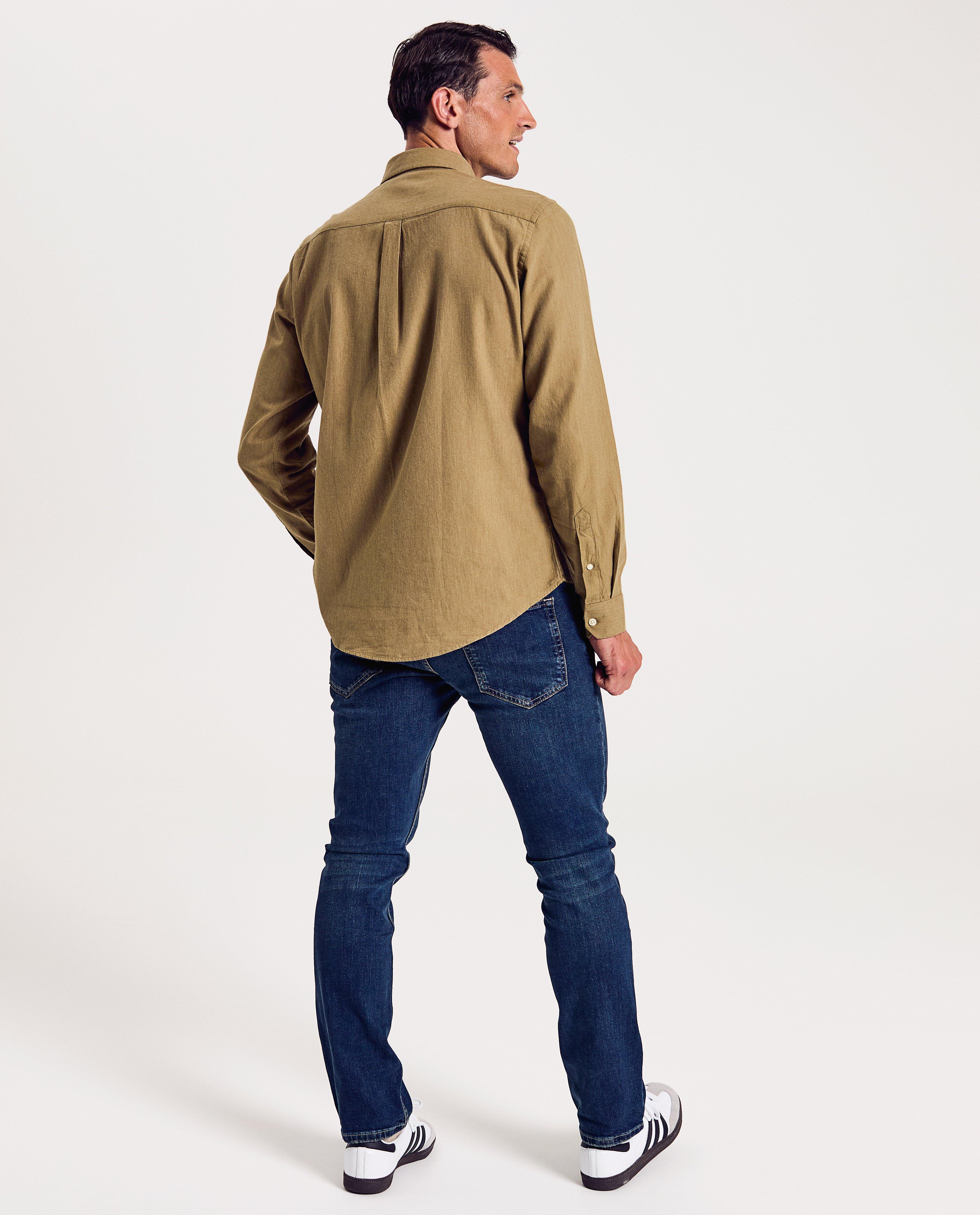Chemises - Chemise au look lin
