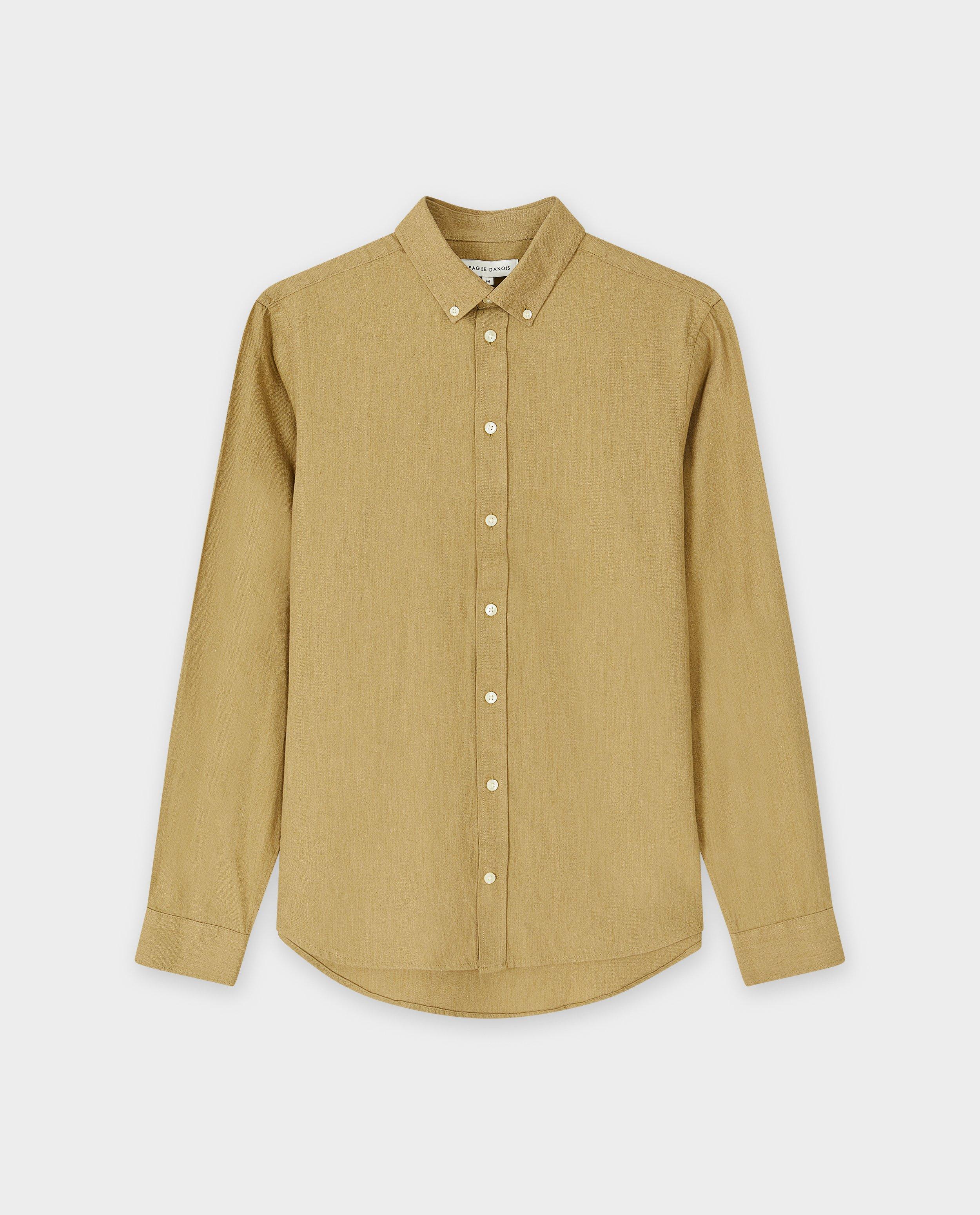 Chemises - Chemise au look lin